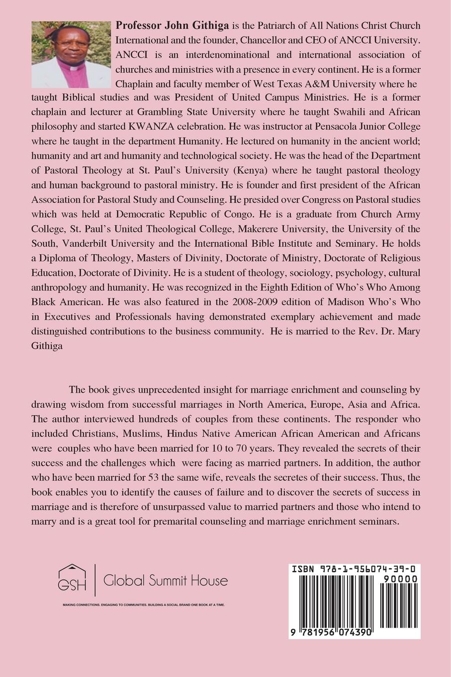 Rückseitencover 30 Secrets of Success in Marriage