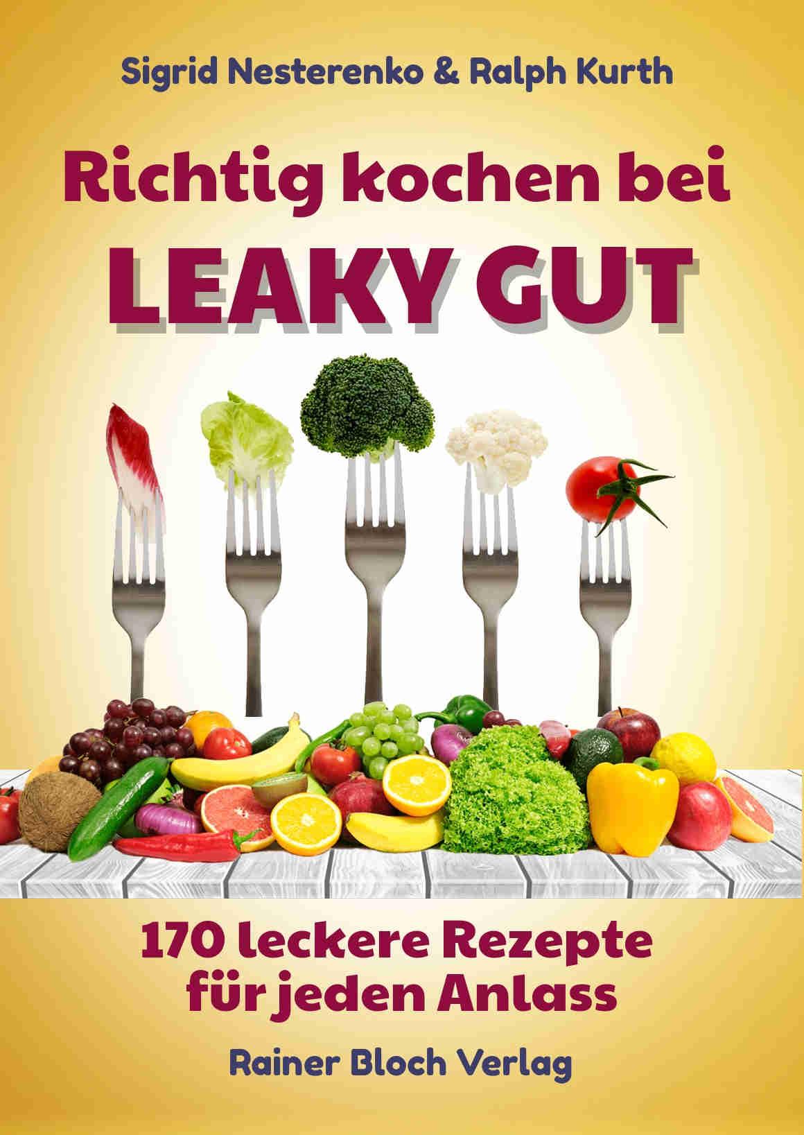 Vorderes Coverbild Richtig kochen bei LEAKY GUT