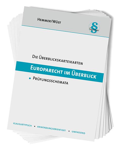 Vorderes Coverbild Europarecht im Überblick
