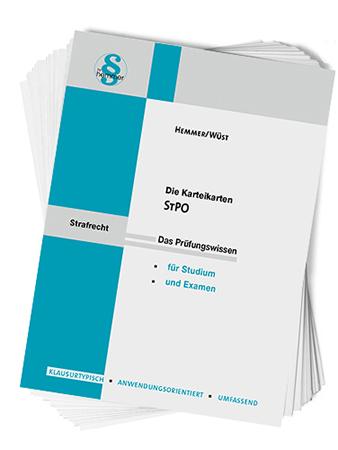 Vorderes Coverbild Strafprozessordnung