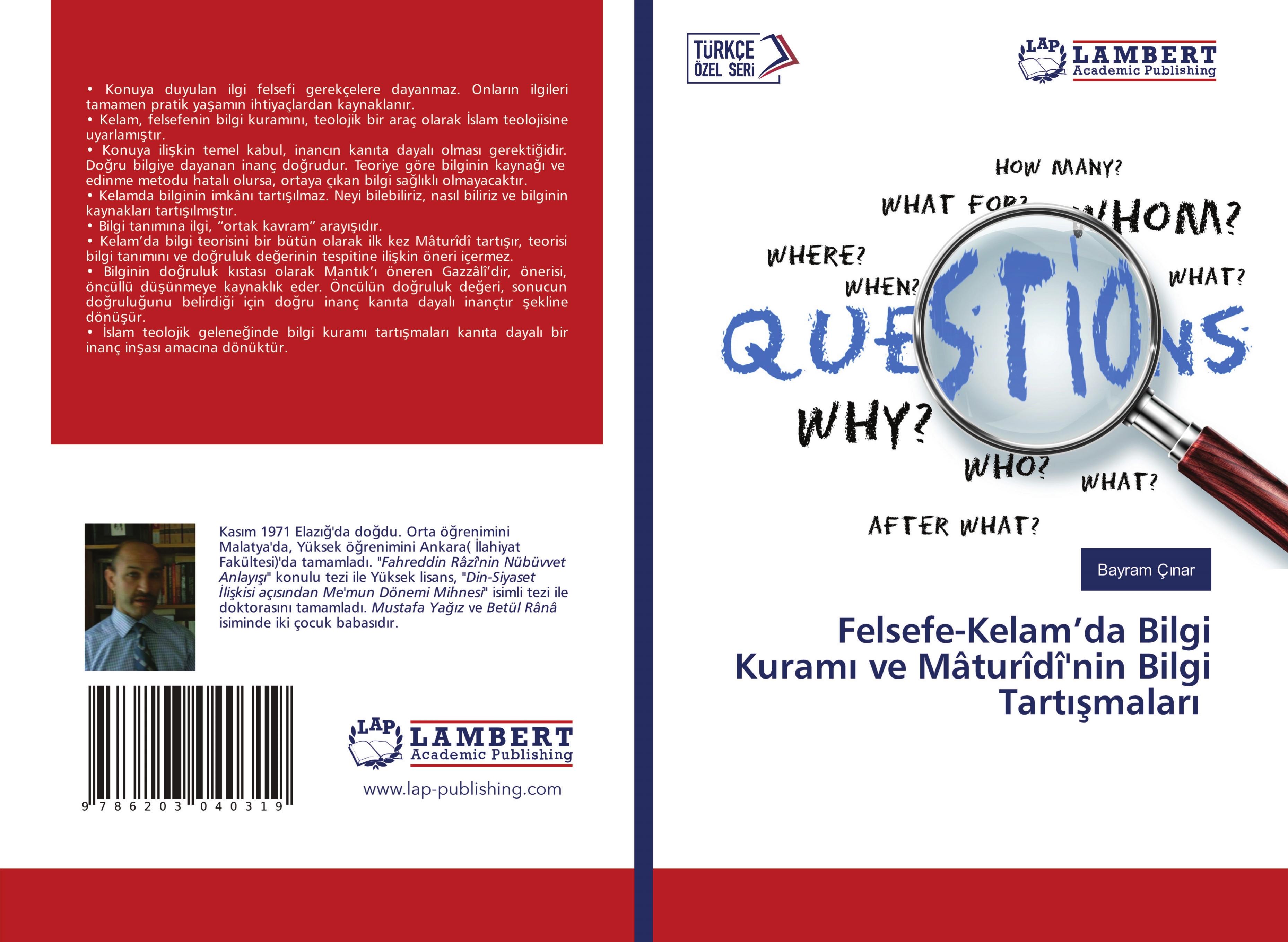 Vorderes Coverbild Felsefe-Kelam'da Bilgi Kuram¿ ve Mâturîdî'nin Bilgi Tart¿¿malar¿