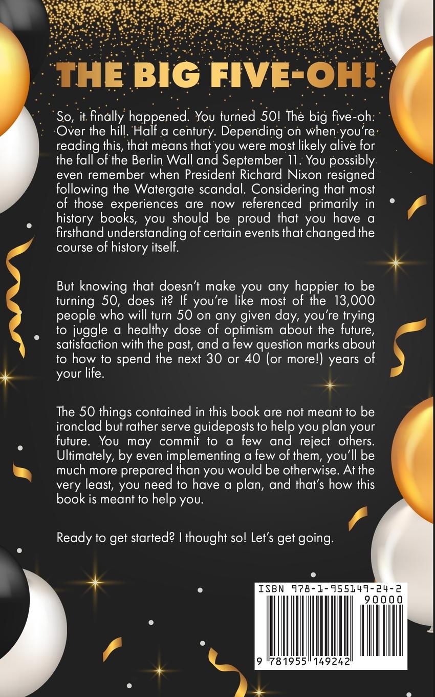 Rückseitencover ¿50 Things To Do When You Turn 50