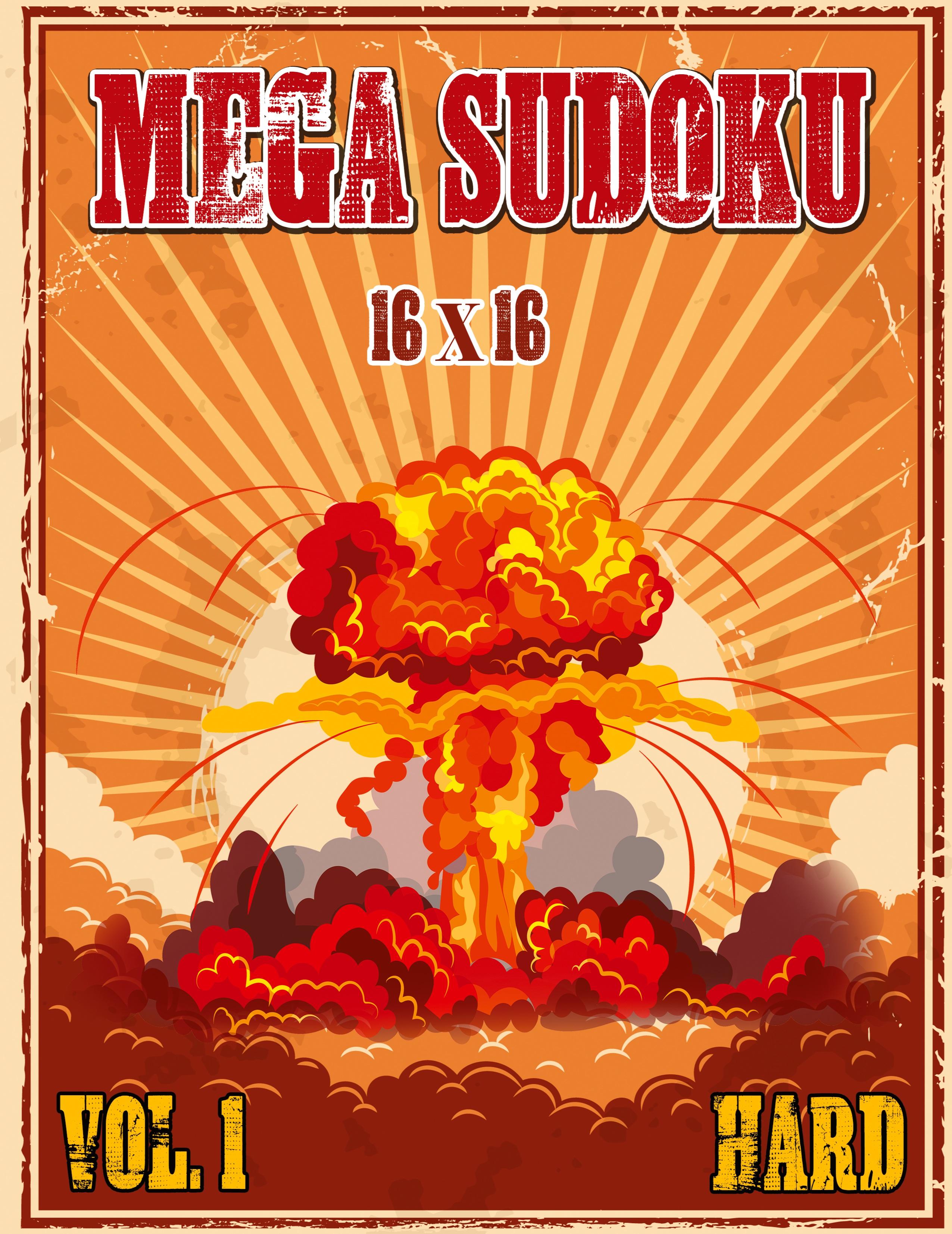 Vorderes Coverbild Mega Sudoku 16x16