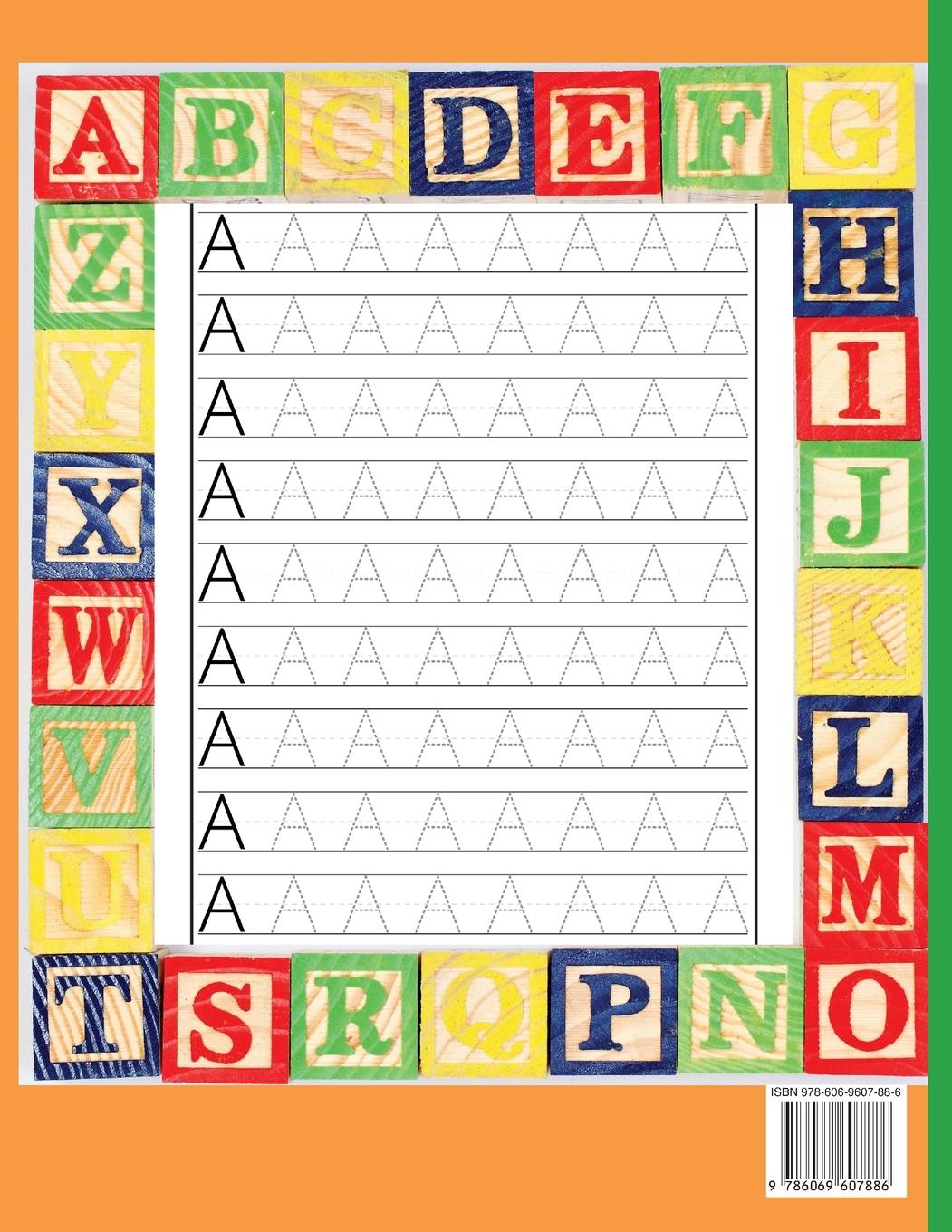 Rückseitencover Alphabet Letter Tracing
