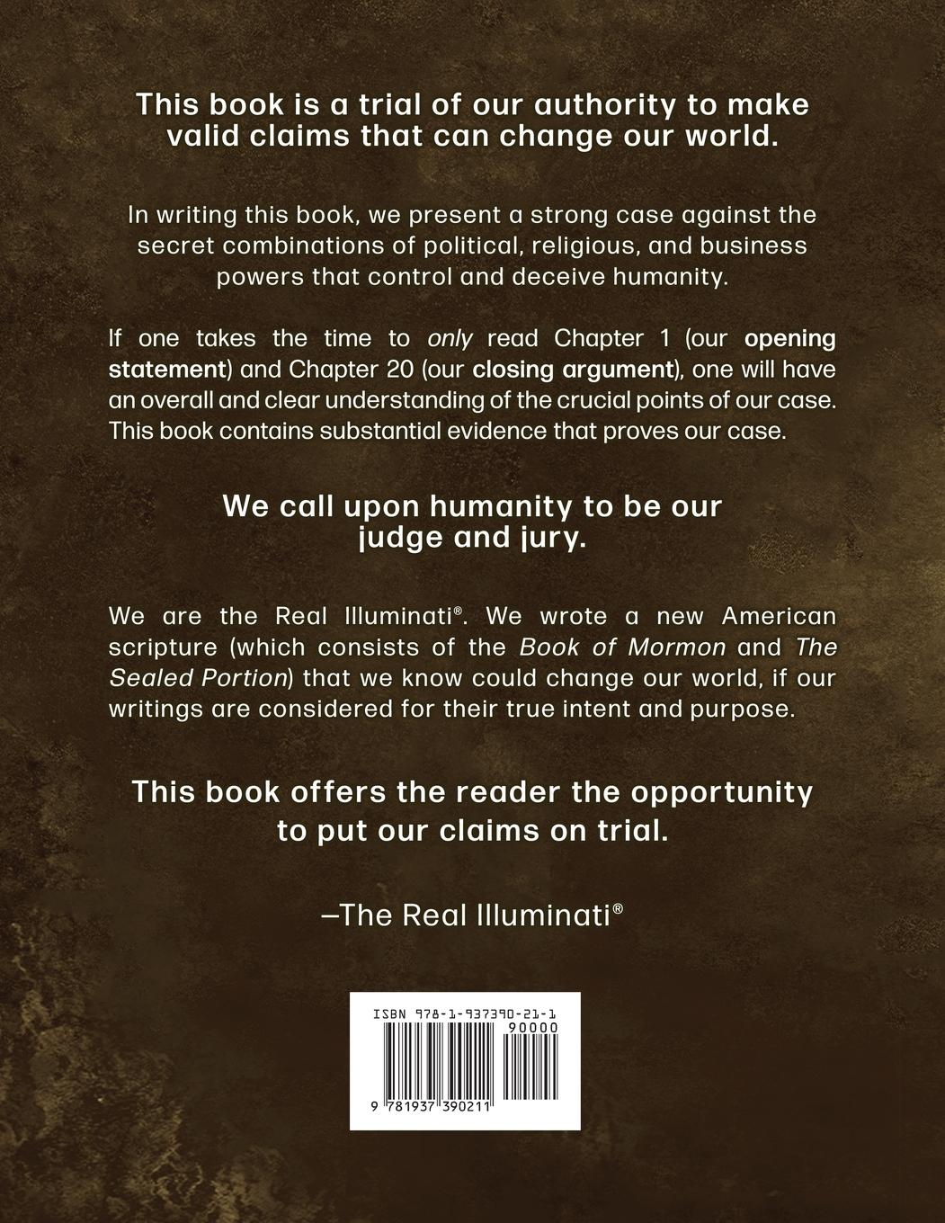 Rückseitencover A New American Scripture