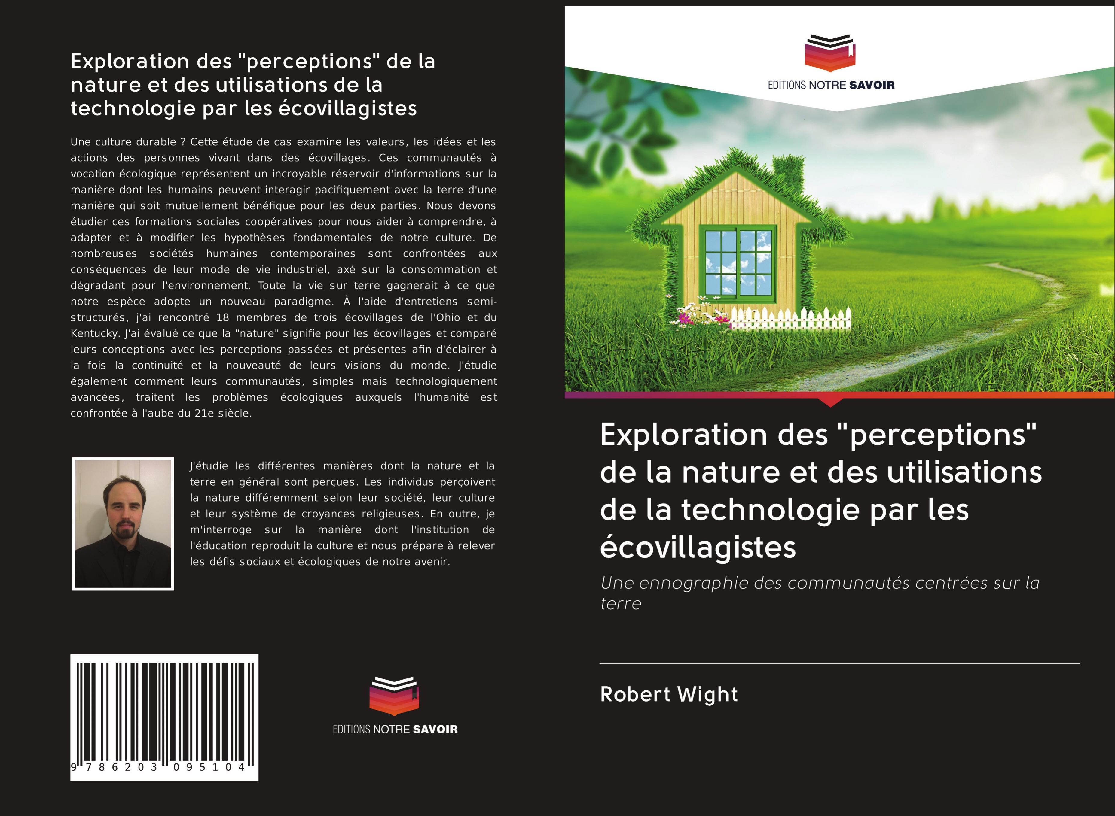 Vorderes Coverbild Exploration des "perceptions" de la nature et des utilisations de la technologie par les écovillagistes