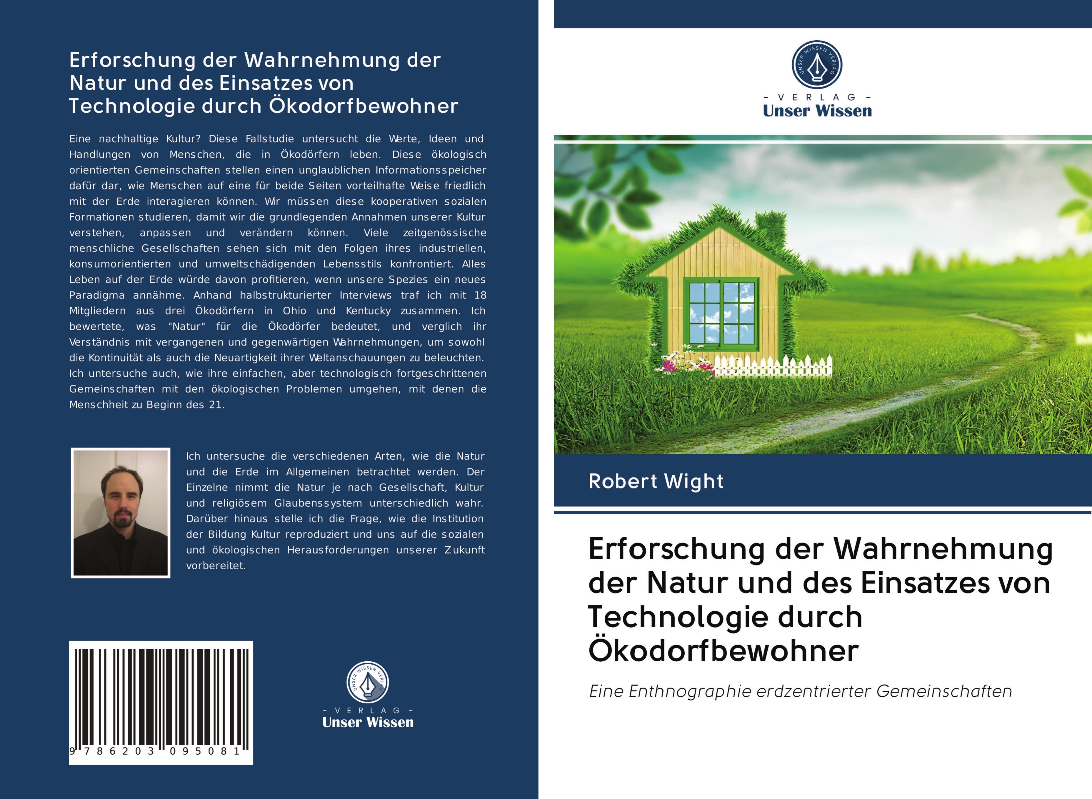 Vorderes Coverbild Erforschung der Wahrnehmung der Natur und des Einsatzes von Technologie durch Ökodorfbewohner