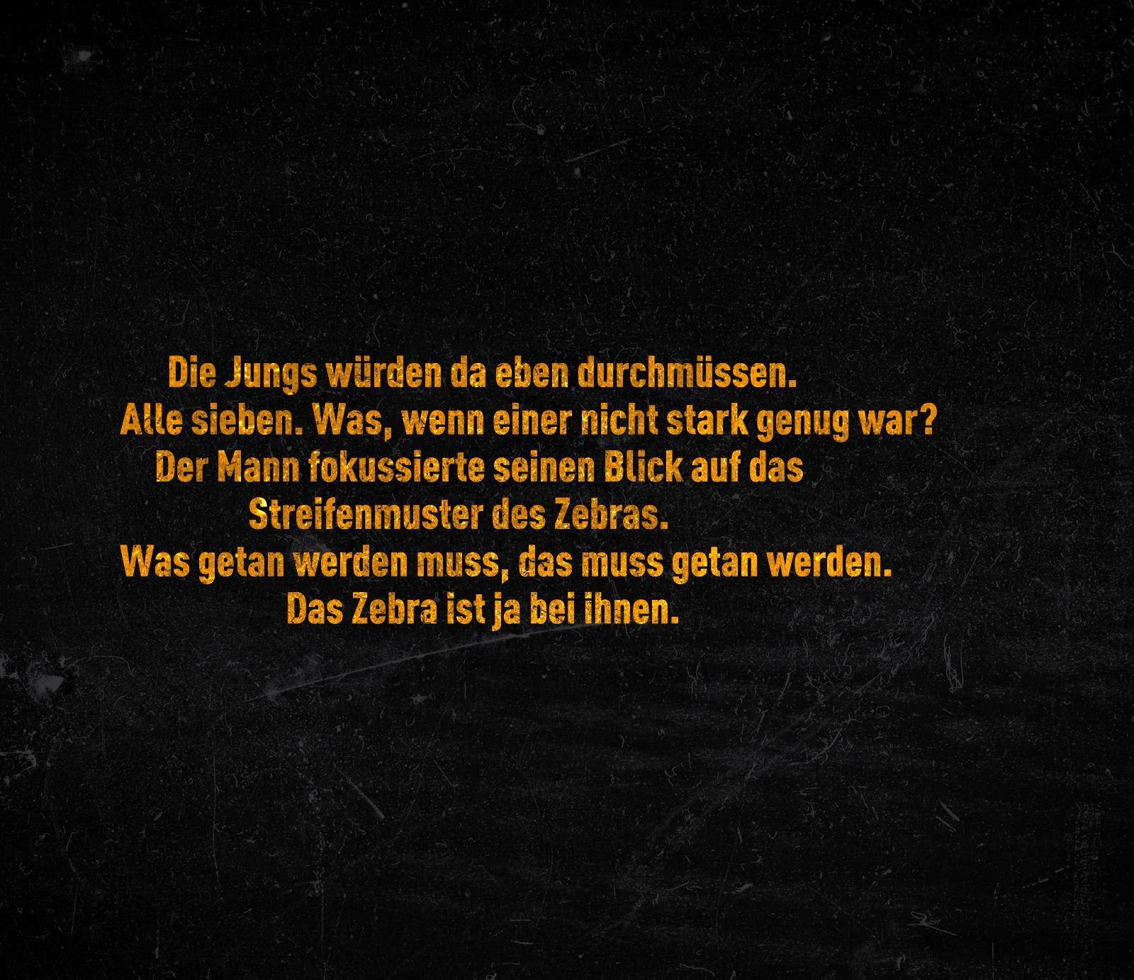 Beispielinhalt (Bild) Im Auge des Zebras