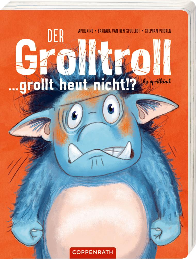 Vorderes Coverbild Der Grolltroll ... grollt heut nicht!? (Pappbilderbuch)