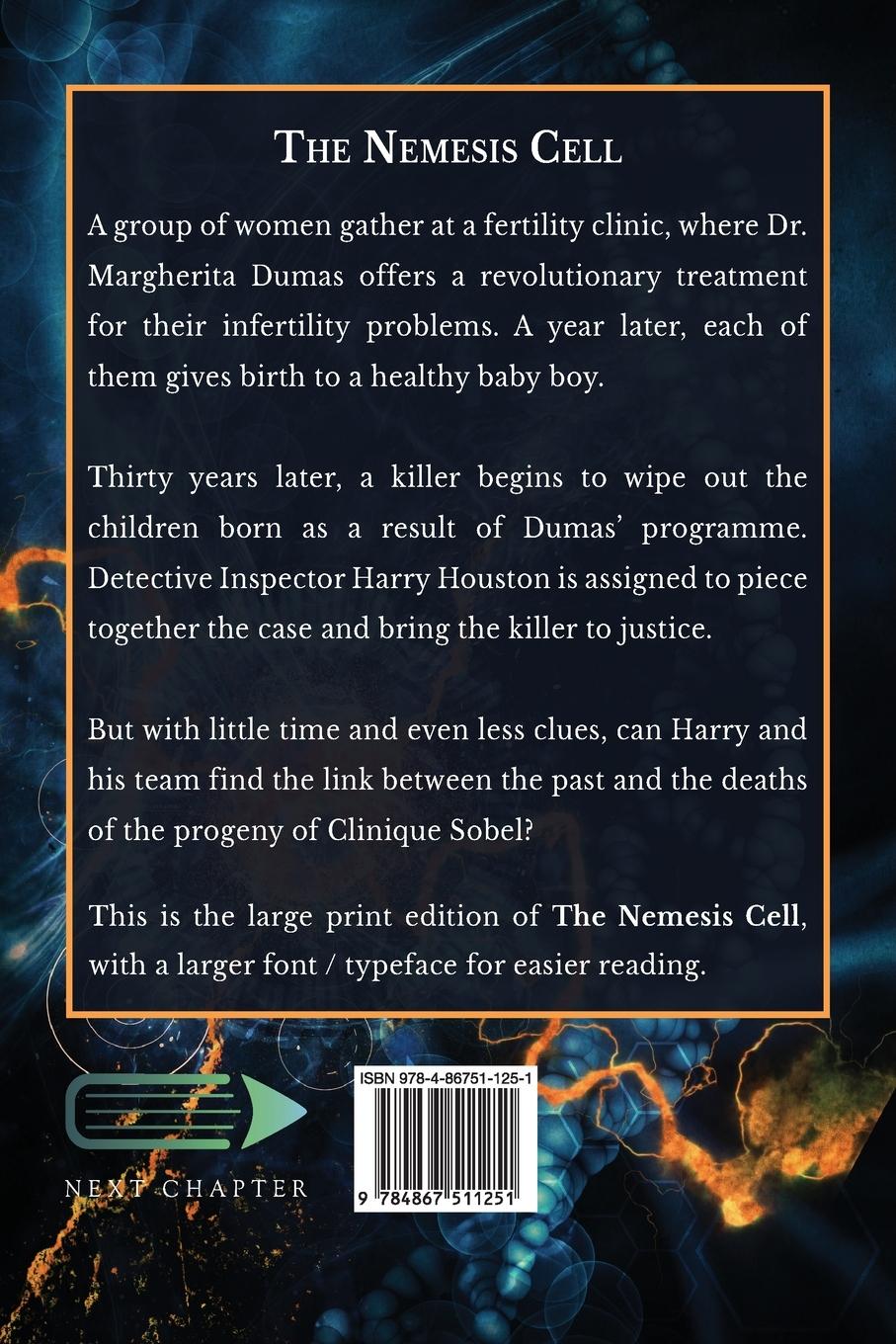 Rückseitencover The Nemesis Cell
