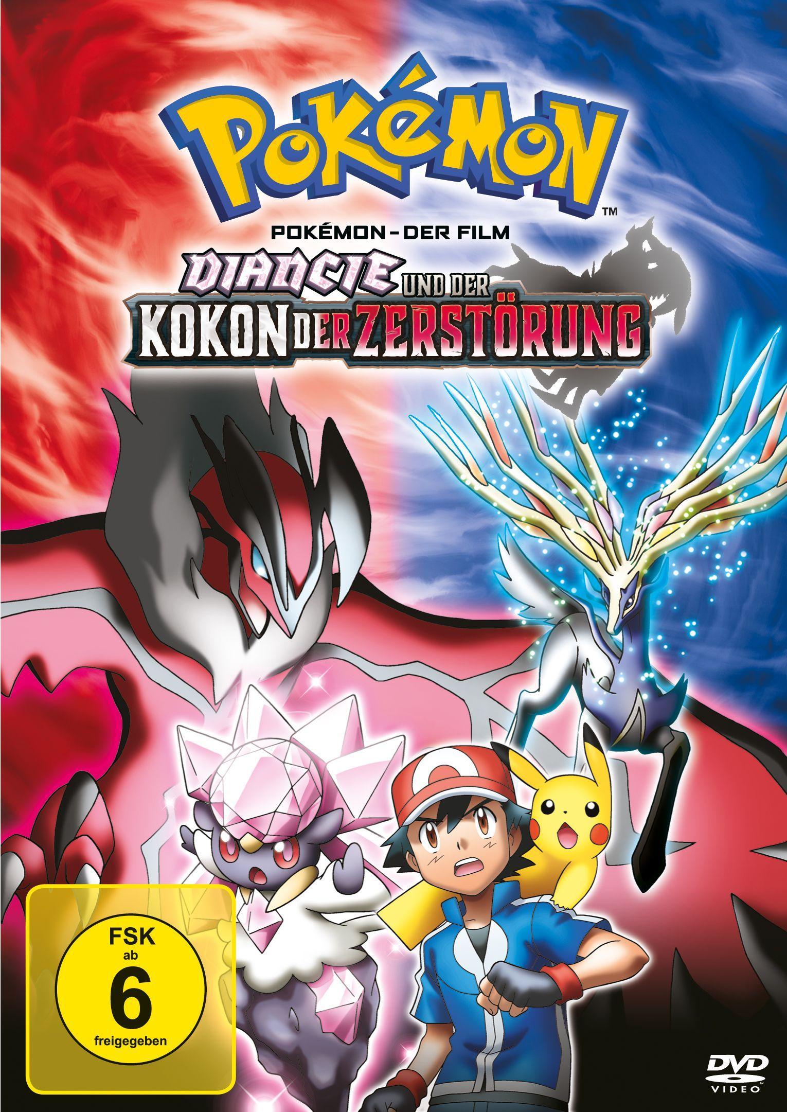 Vorderes Coverbild Pokémon - Der Film - Diancie und der Kokon der Zerstörung