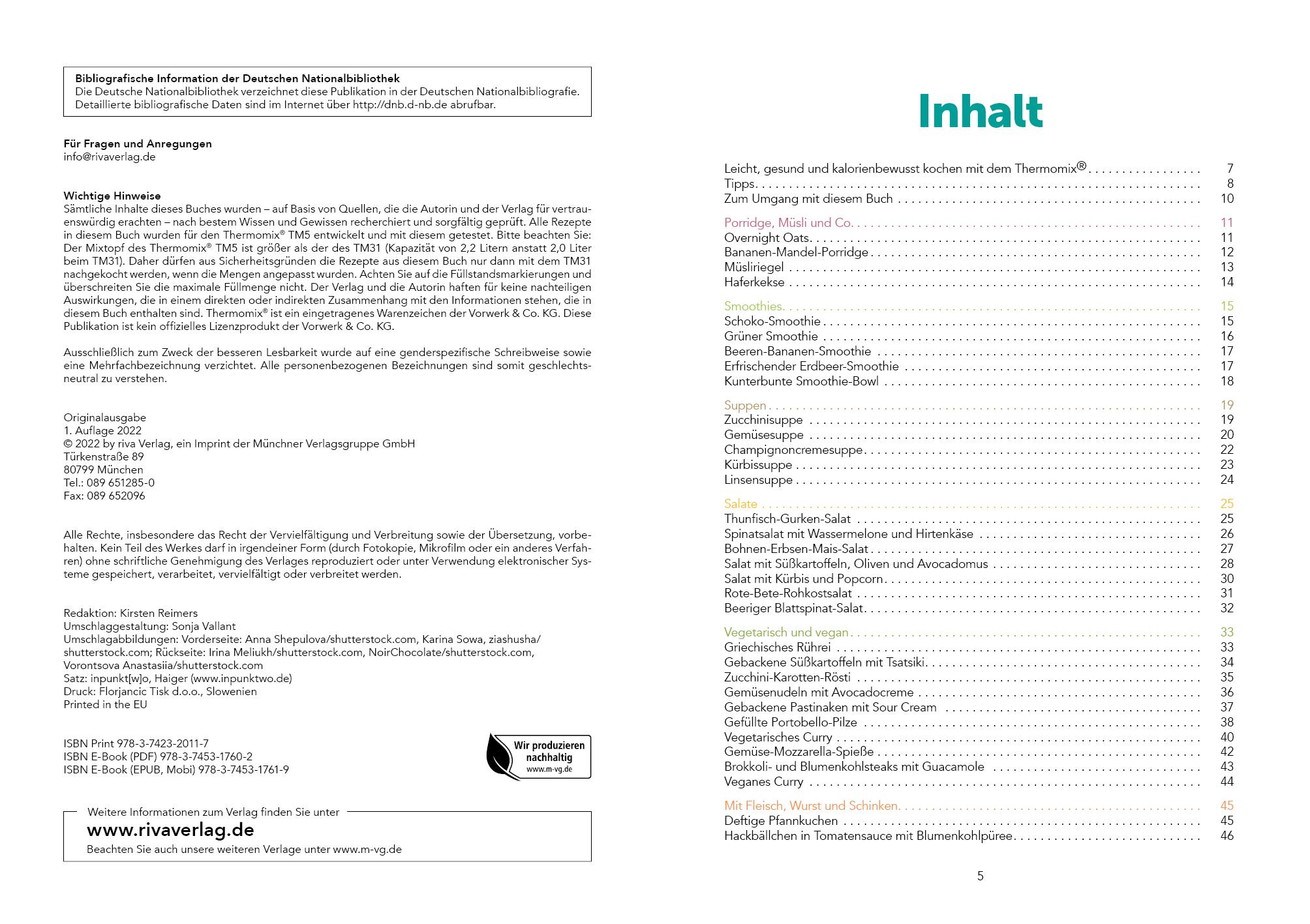 Beispielinhalt (Bild) Mix dich leicht mit dem Thermomix®