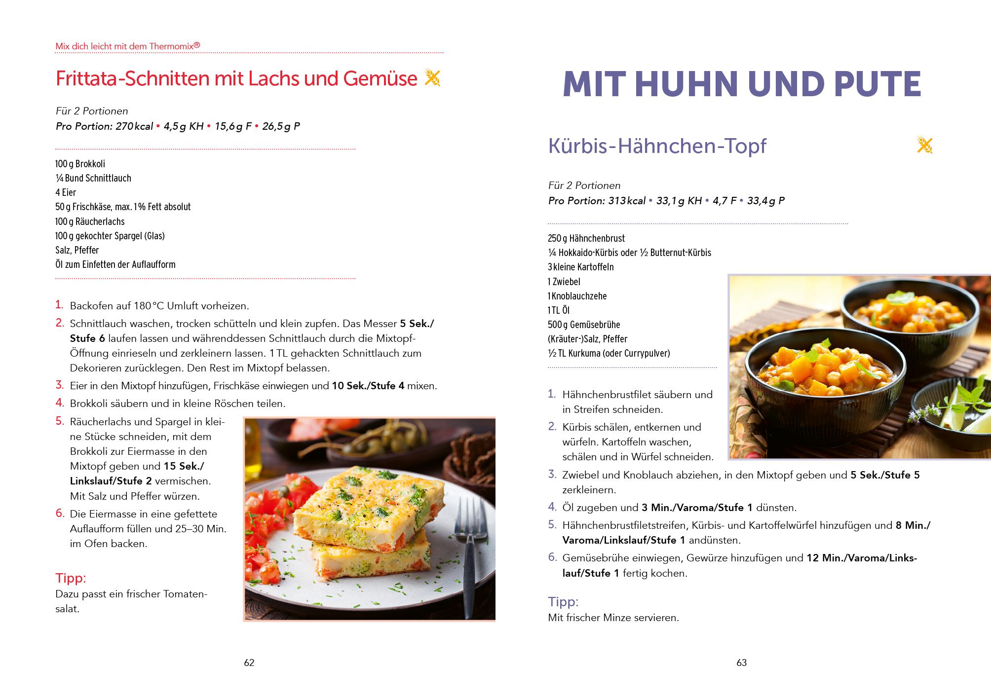 Beispielinhalt (Bild) Mix dich leicht mit dem Thermomix®