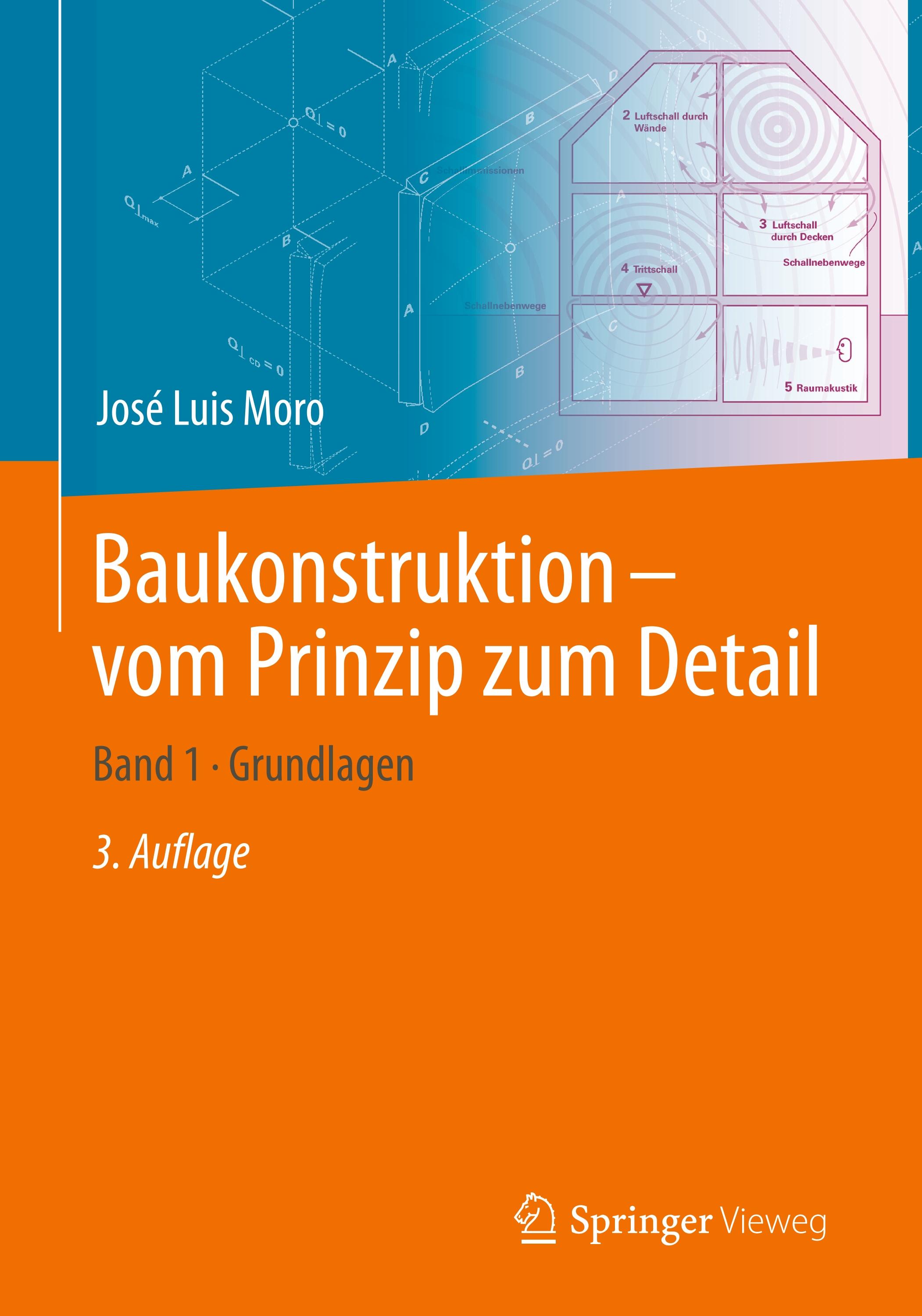 Vorderes Coverbild Baukonstruktion - vom Prinzip zum Detail