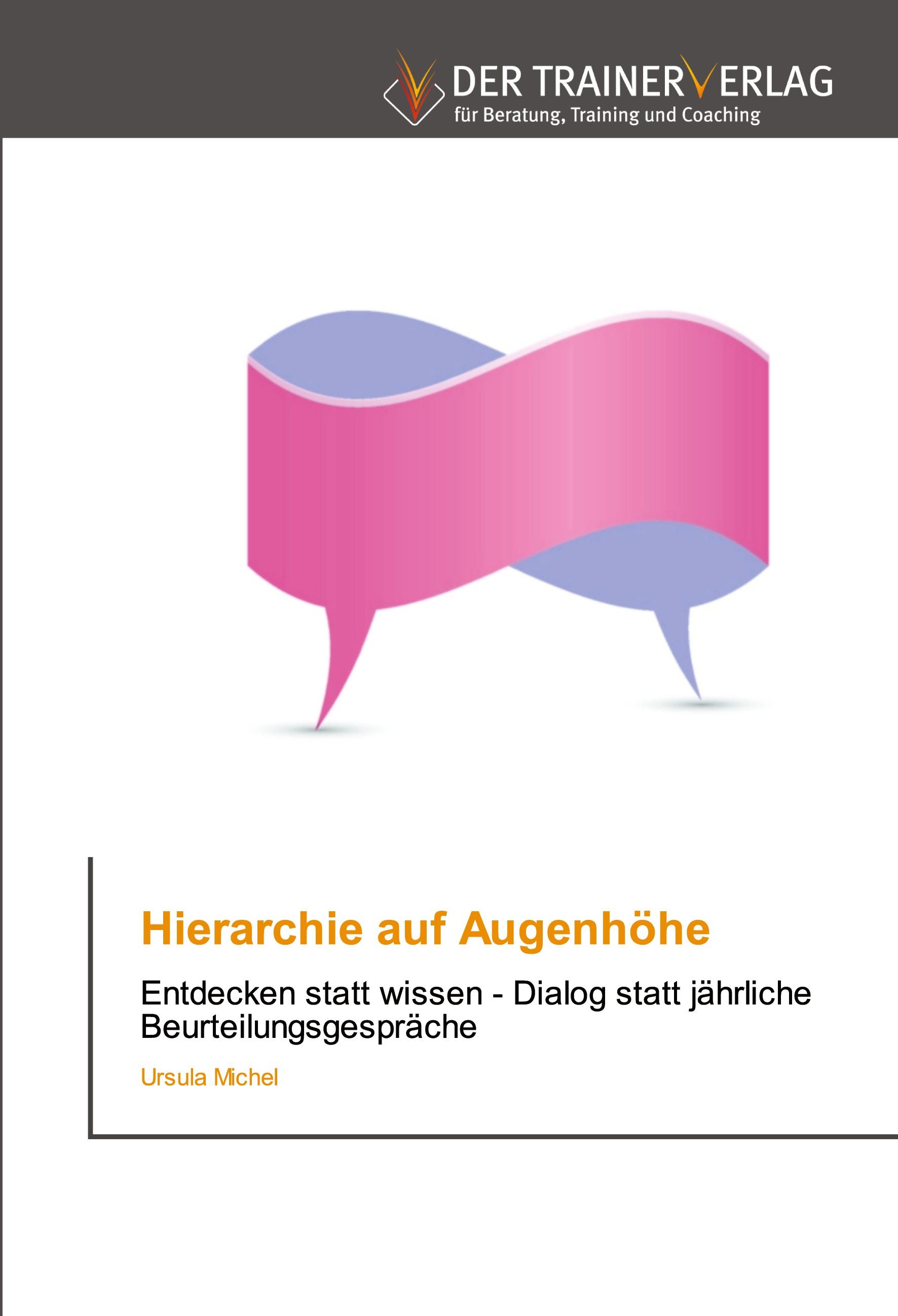 Vorderes Coverbild Hierarchie auf Augenhöhe