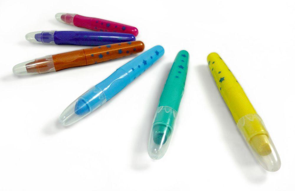 Beispielinhalt (Bild) Meine ersten Wachsmalstifte