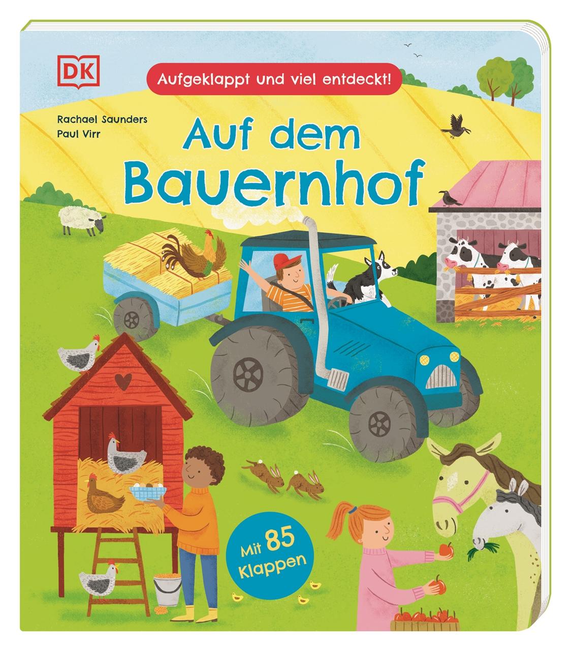 Vorderes Coverbild Aufgeklappt und viel entdeckt! Auf dem Bauernhof