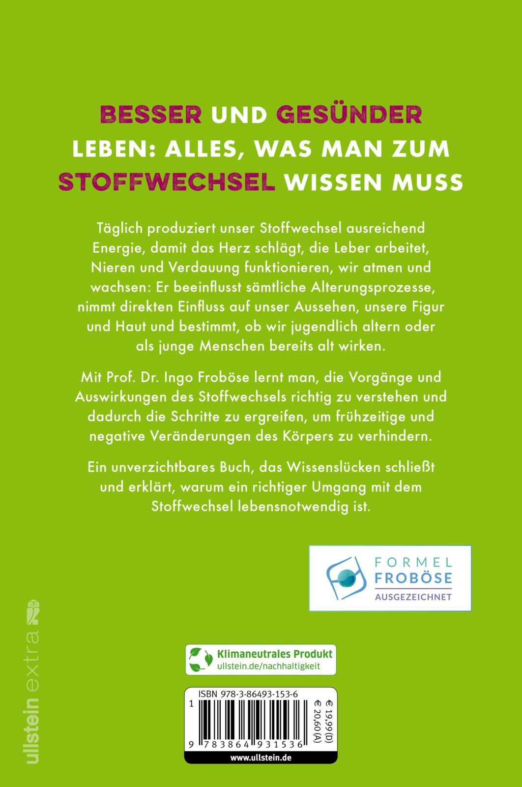 Rückseitencover Der Stoffwechsel-Kompass