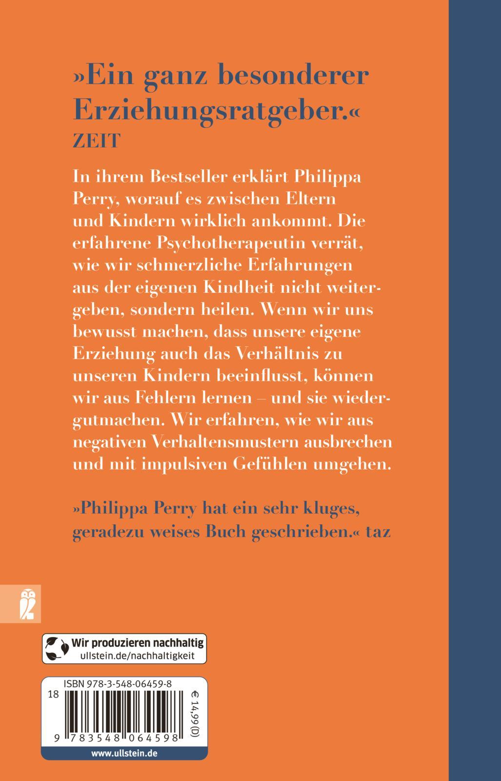 Rückseitencover Das Buch, von dem du dir wünschst, deine Eltern hätten es gelesen