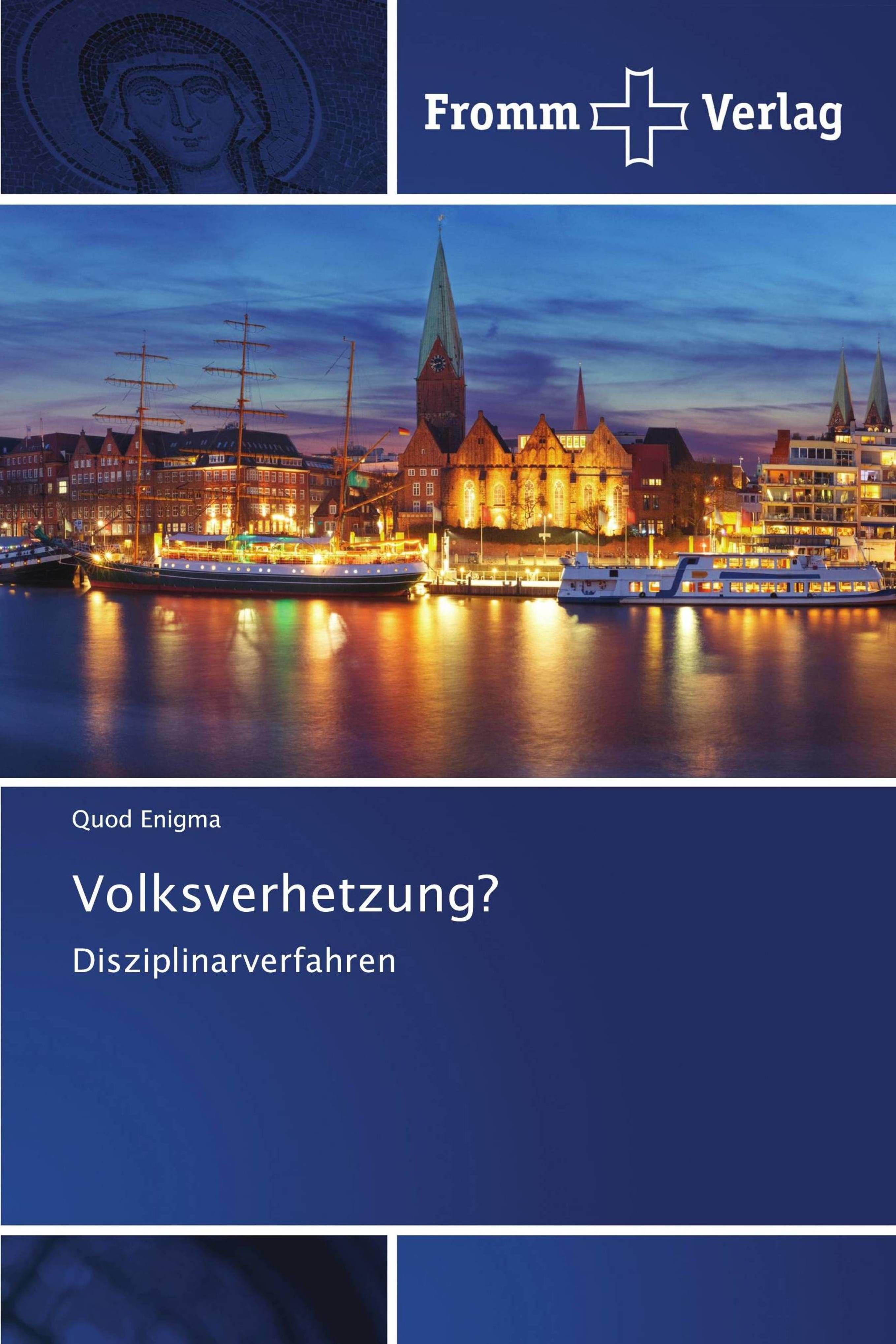 Vorderes Coverbild Volksverhetzung?