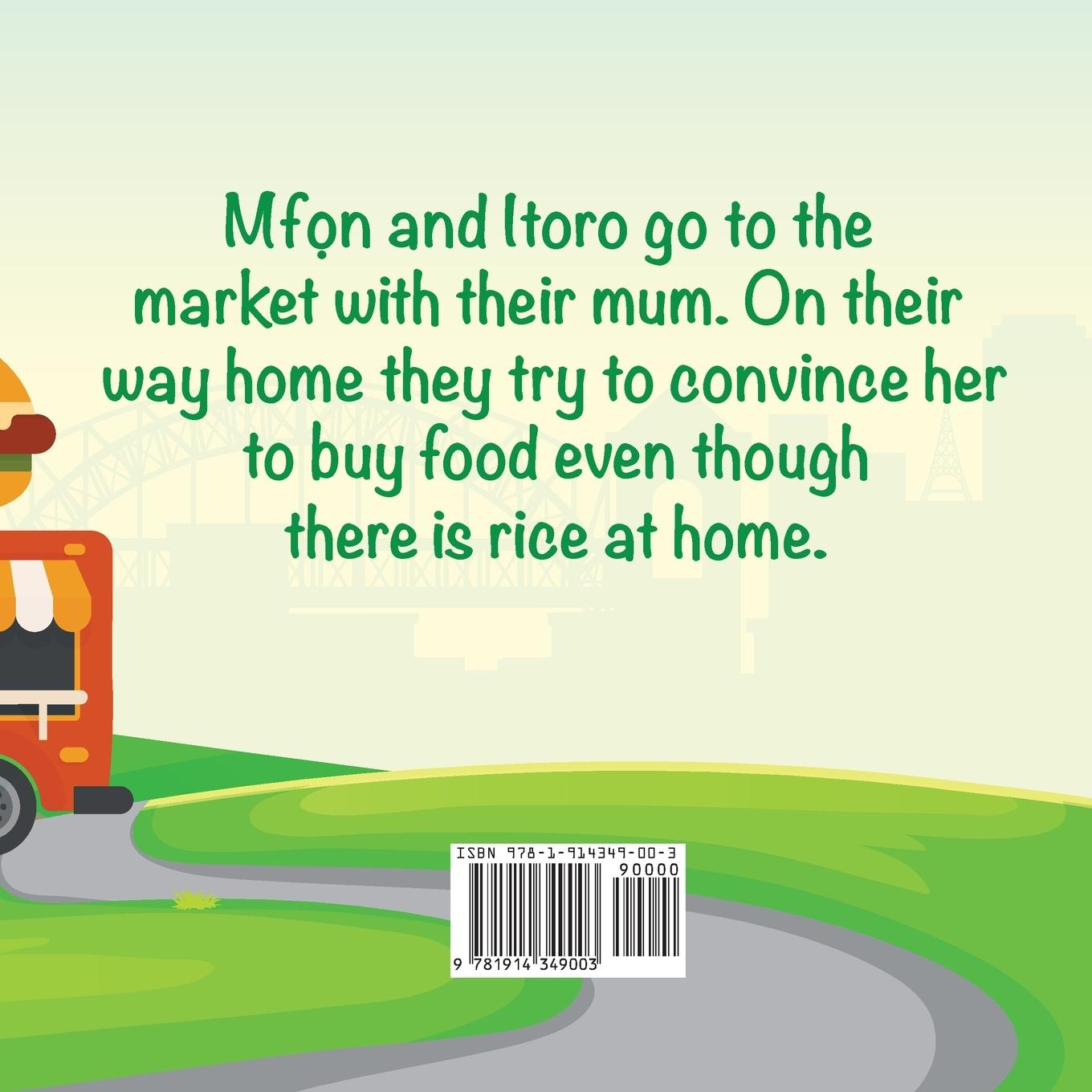 Rückseitencover There's Rice At Home (Ibibio)