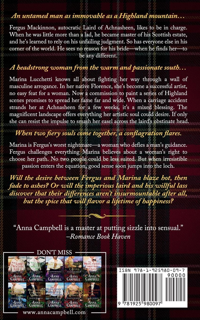 Rückseitencover The Laird's Willful Lass