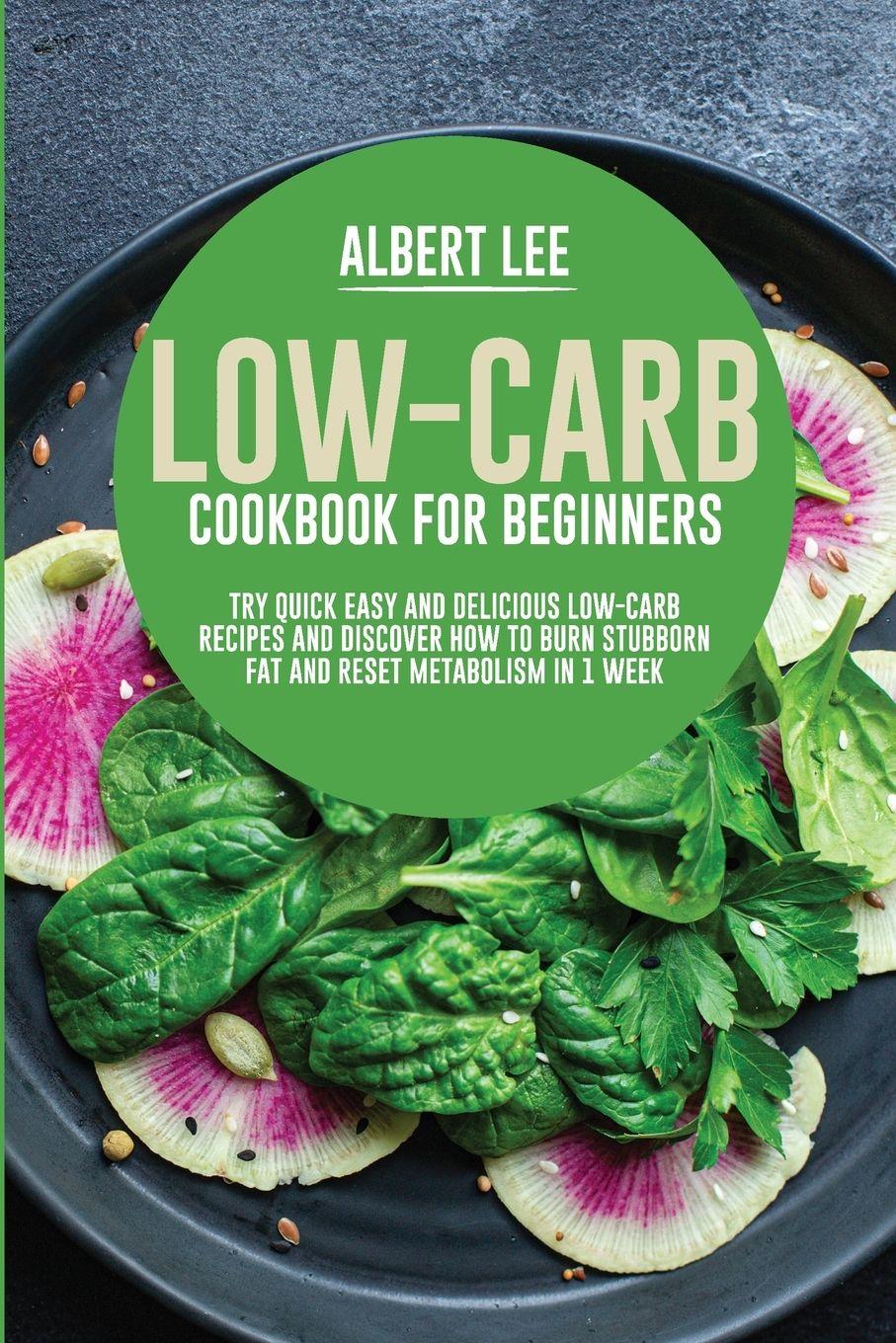Vorderes Coverbild Low-Carb Cookbook for Beginners