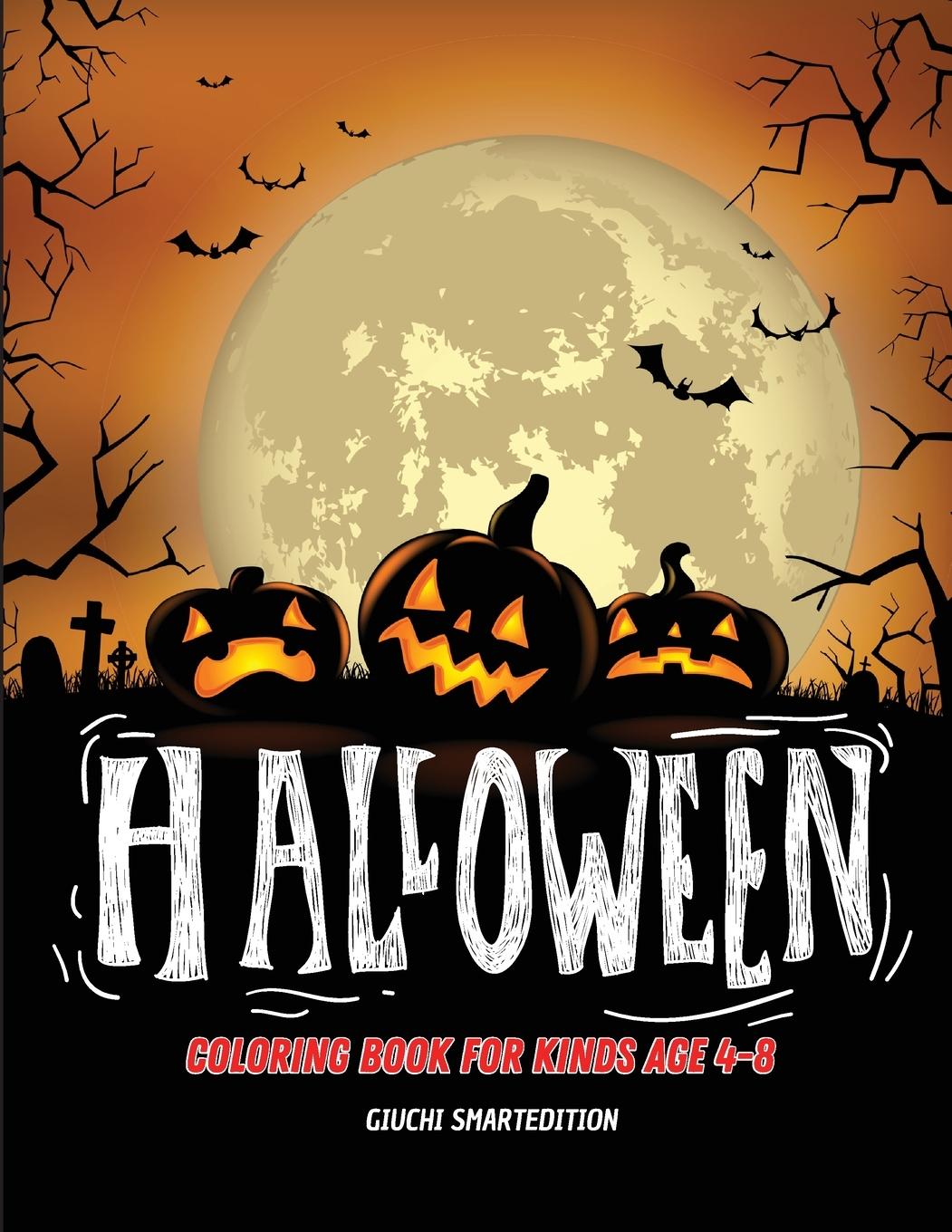 Vorderes Coverbild Halloween coloring book