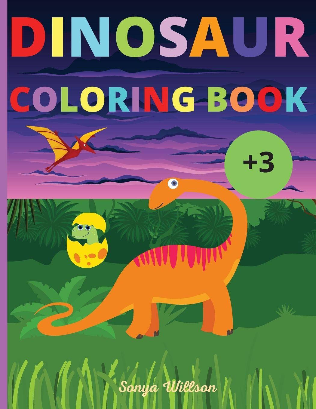 Vorderes Coverbild Dinosaur Coloring Book