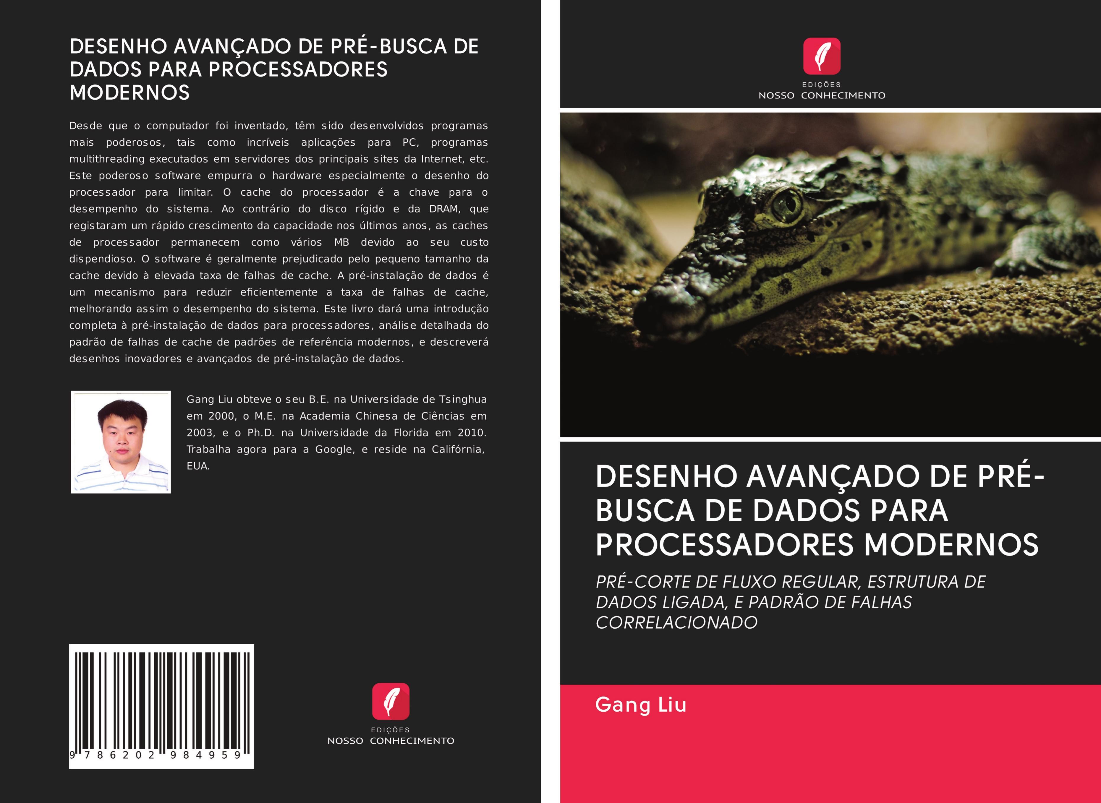 Vorderes Coverbild DESENHO AVANÇADO DE PRÉ-BUSCA DE DADOS PARA PROCESSADORES MODERNOS