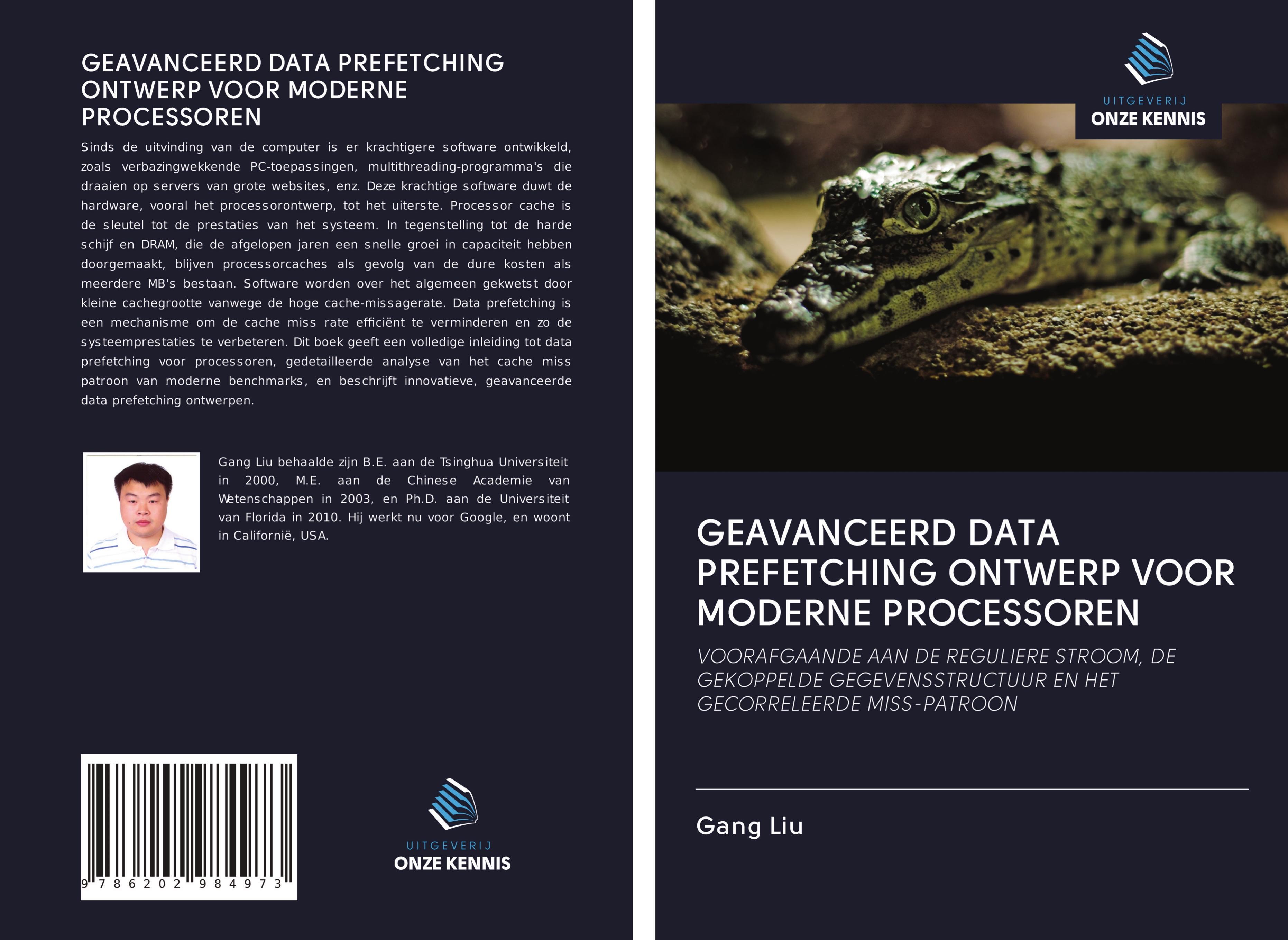 Vorderes Coverbild GEAVANCEERD DATA PREFETCHING ONTWERP VOOR MODERNE PROCESSOREN