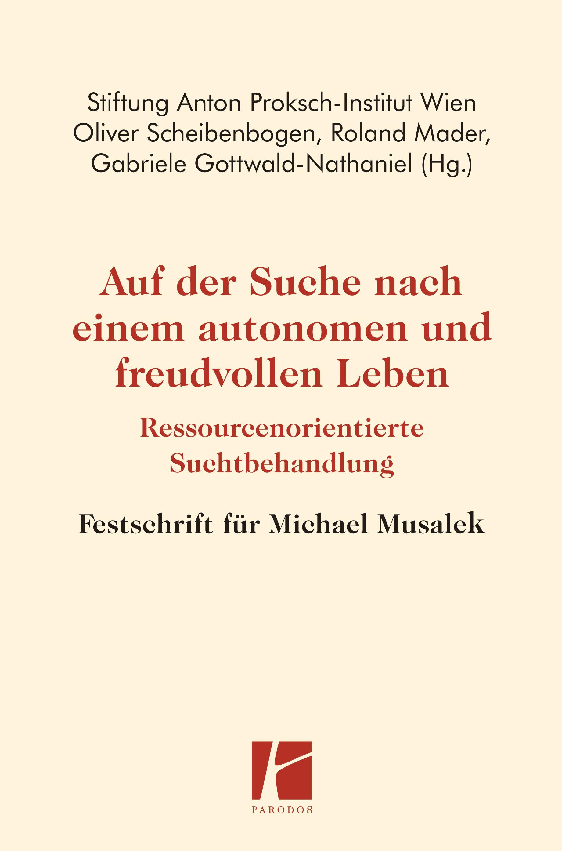 Vorderes Coverbild Auf der Suche nach einem autonomen und freudvollen Leben