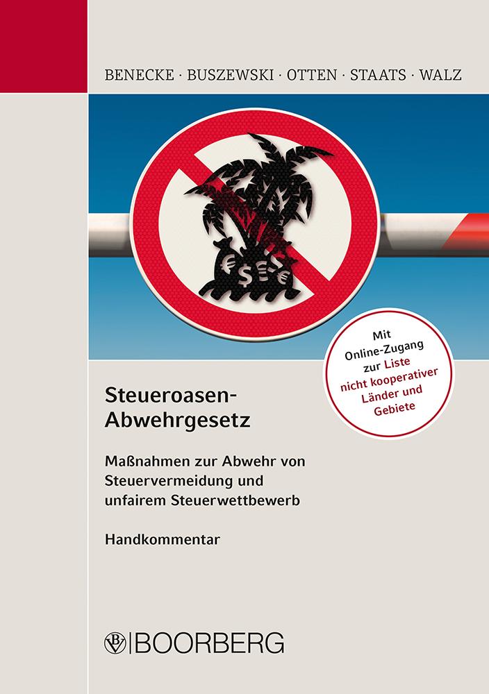 Vorderes Coverbild Steueroasen-Abwehrgesetz
