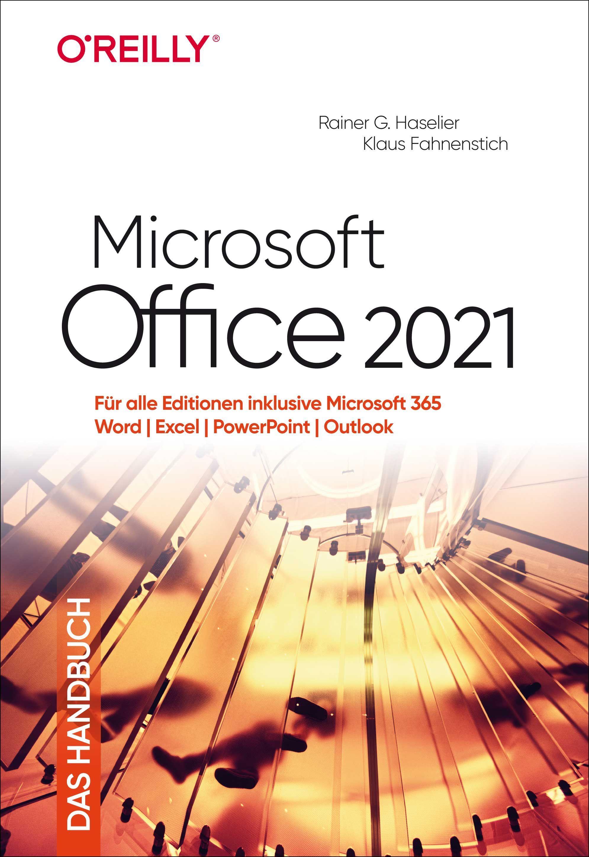 Vorderes Coverbild Microsoft Office 2021 - Das Handbuch