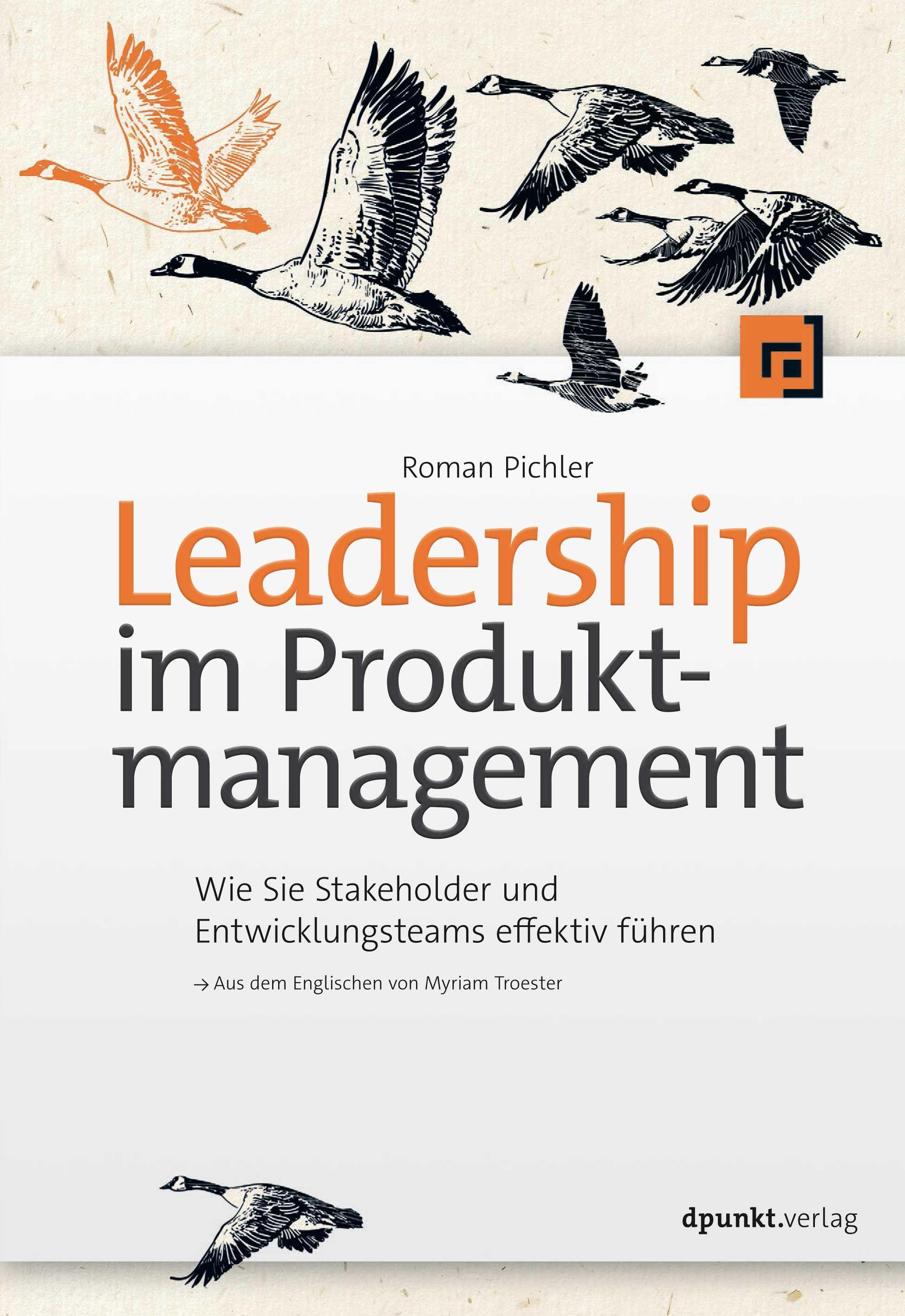 Vorderes Coverbild Leadership im Produktmanagement