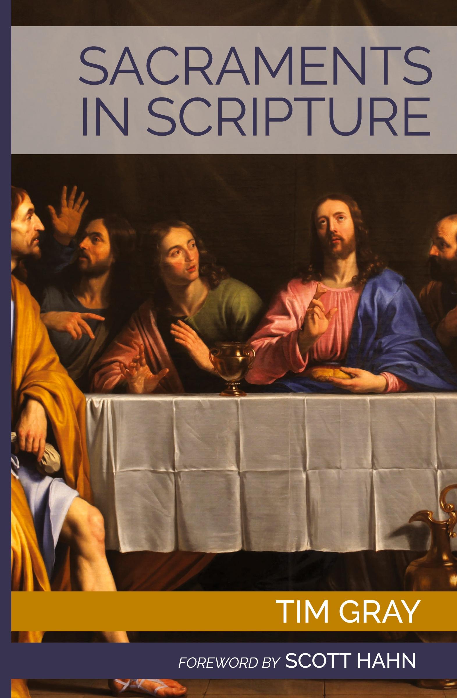 Vorderes Coverbild Sacraments in Scripture