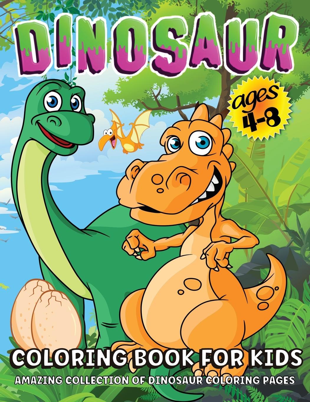 Vorderes Coverbild Dinosaur Coloring Book