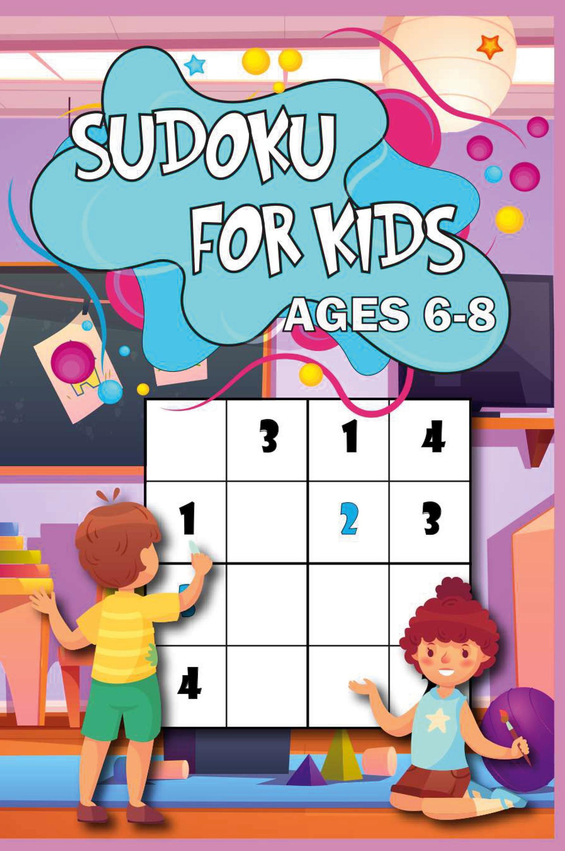 Vorderes Coverbild Sudoku for Kids age 6-8