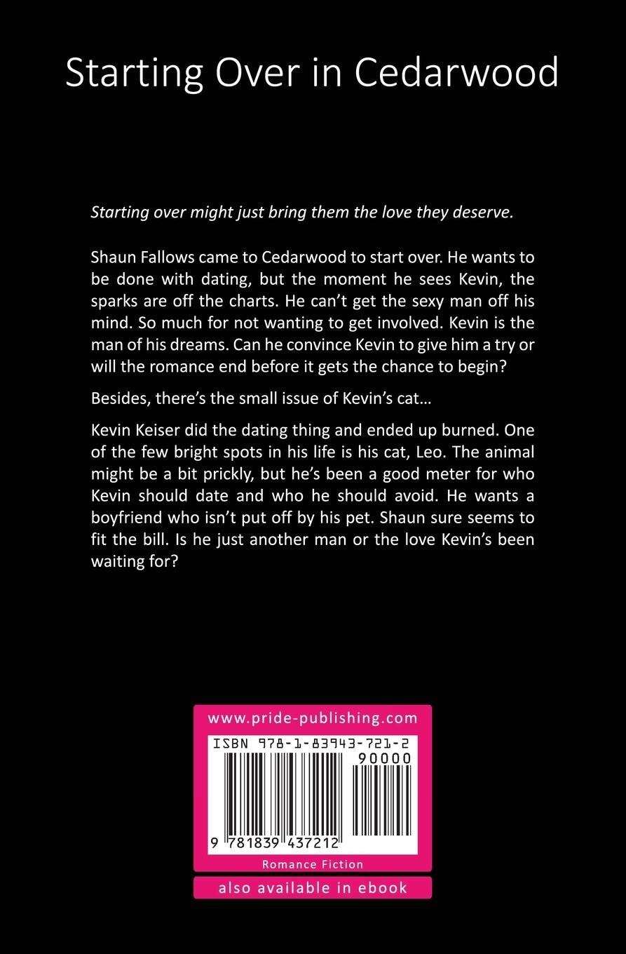 Rückseitencover Starting Over in Cedarwood