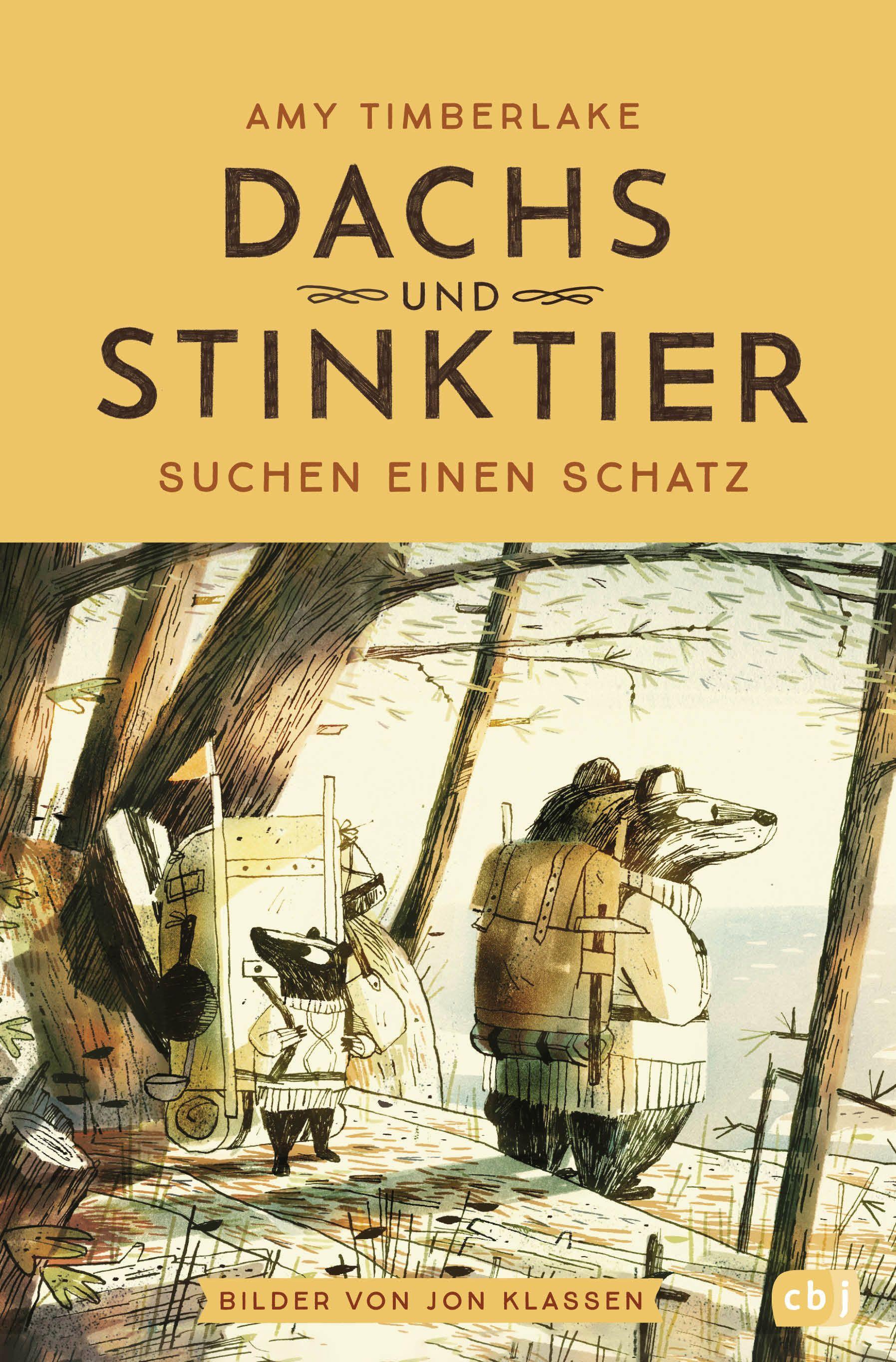 Vorderes Coverbild Dachs und Stinktier suchen einen Schatz