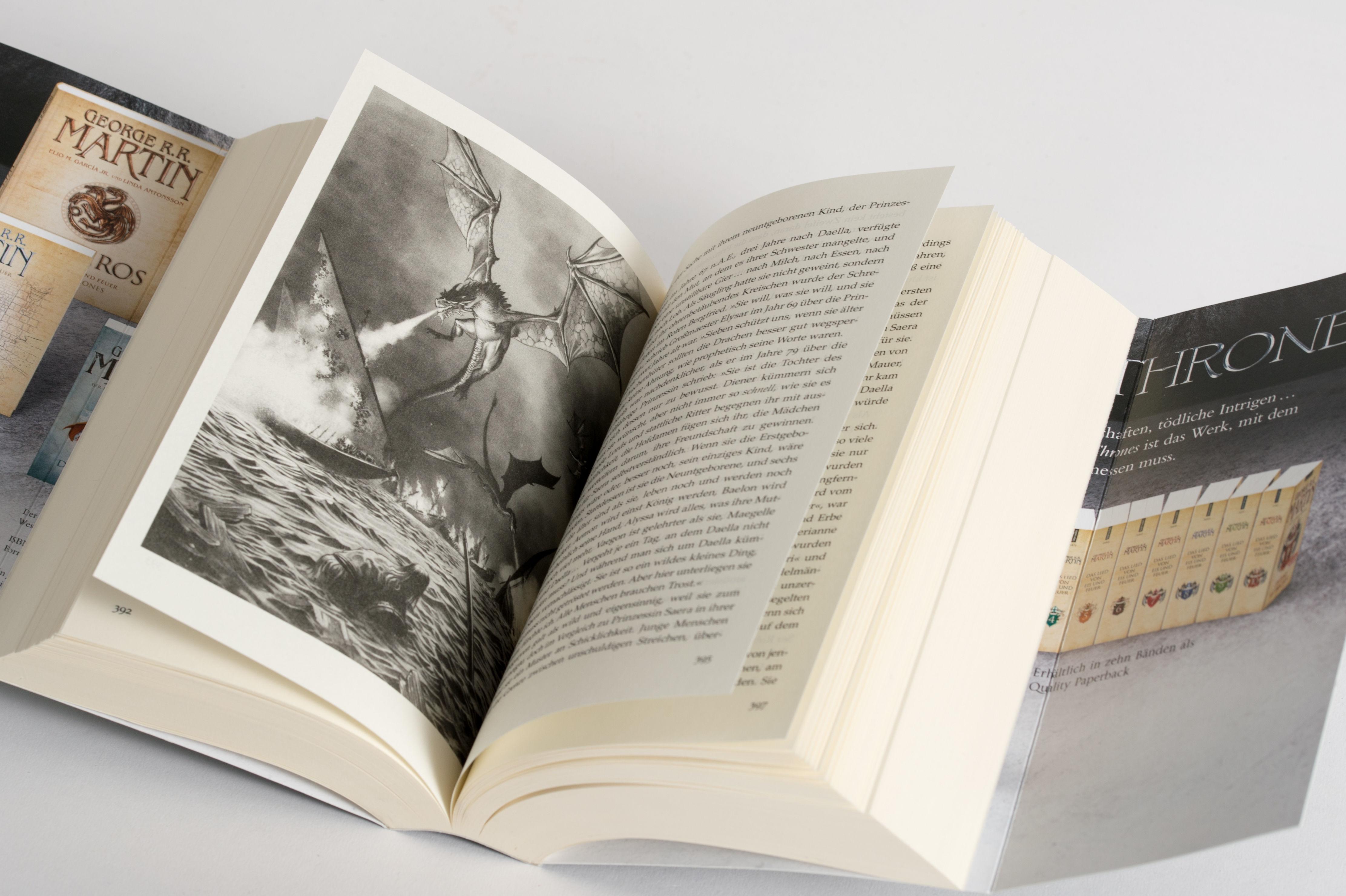 Beispielinhalt (Bild) Feuer und Blut - Erstes Buch