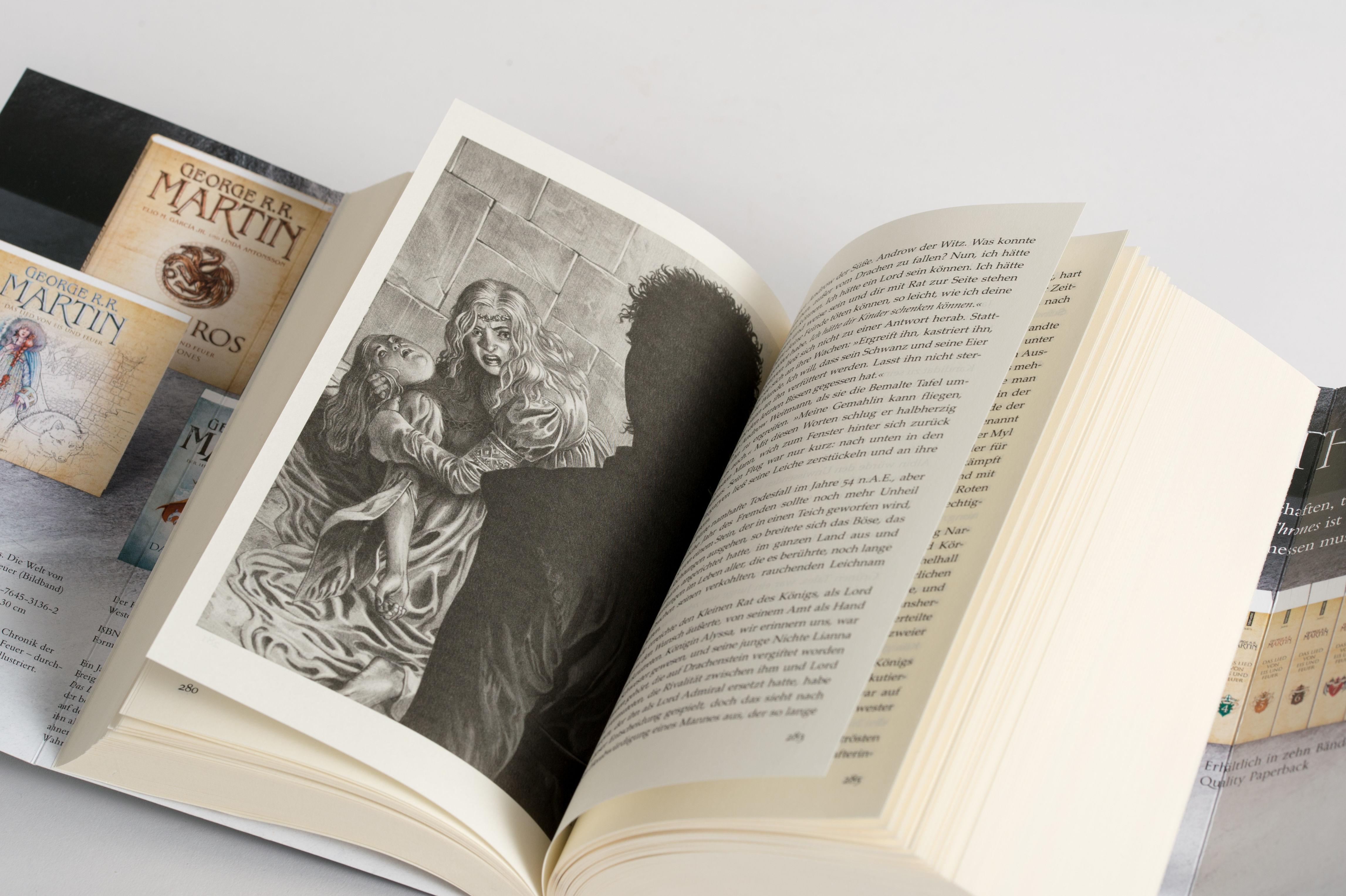 Beispielinhalt (Bild) Feuer und Blut - Erstes Buch