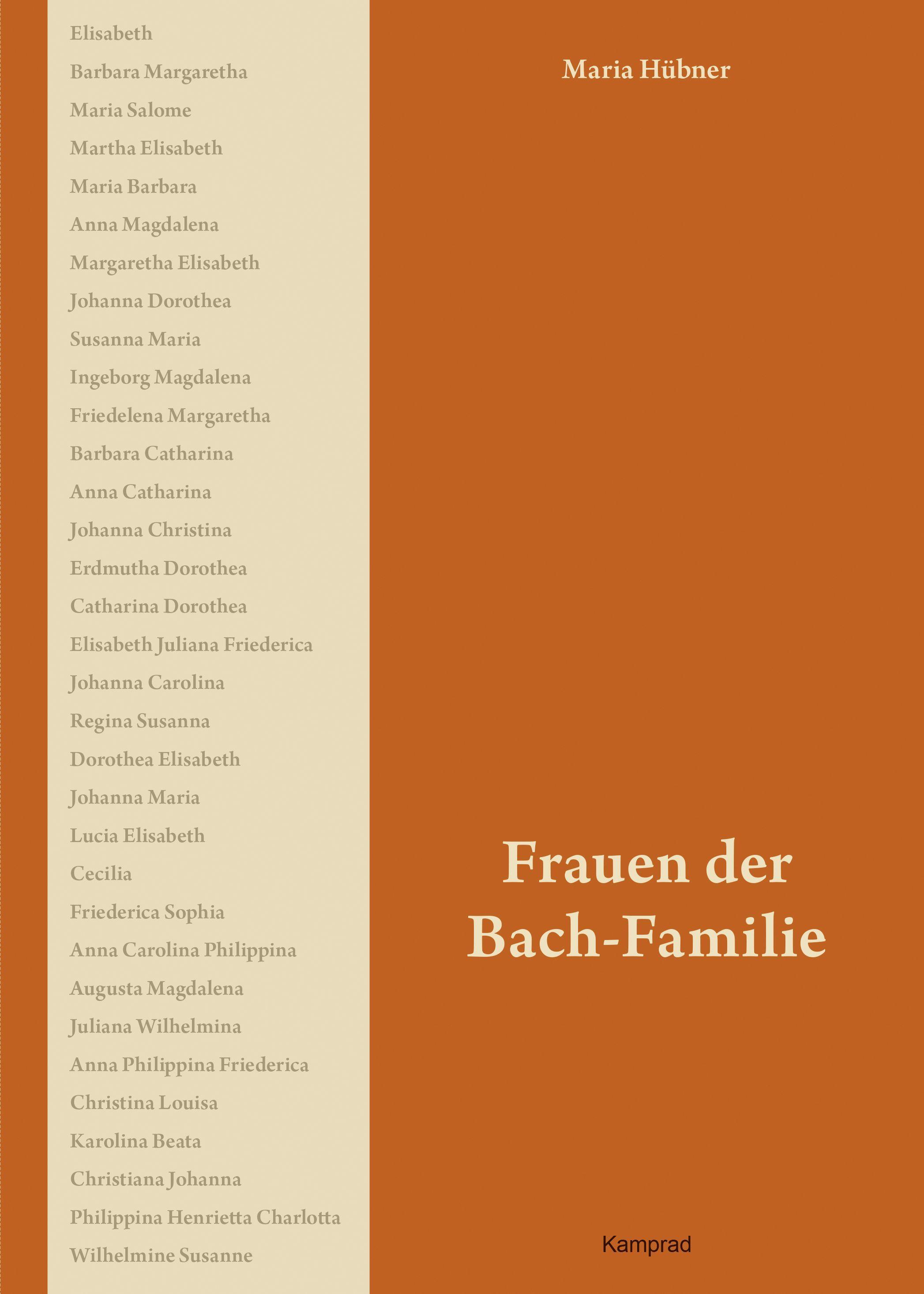 Vorderes Coverbild Frauen der Bach-Familie