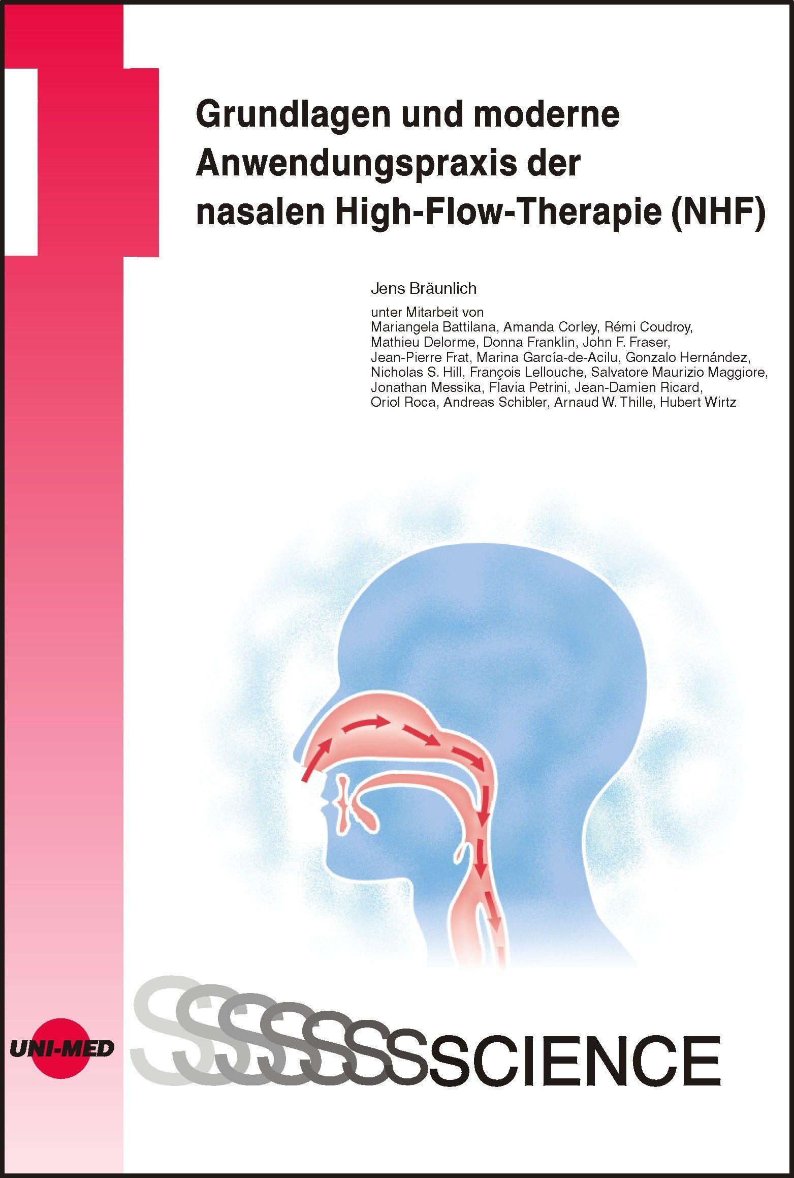 Vorderes Coverbild Grundlagen und moderne Anwendungspraxis der nasalen High-Flow-Therapie (NHF)