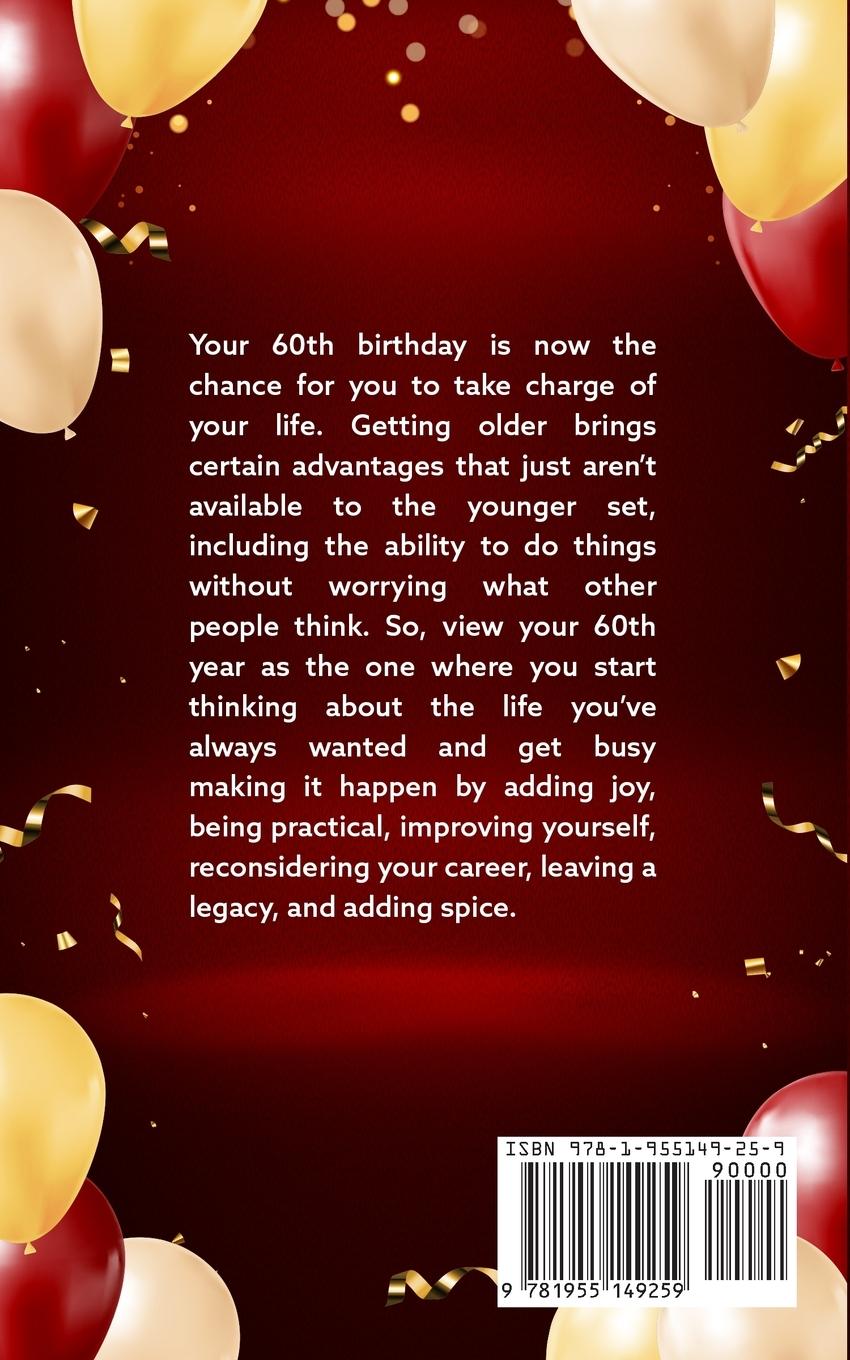 Rückseitencover 60 Things to Do When You Turn 60 Years Old