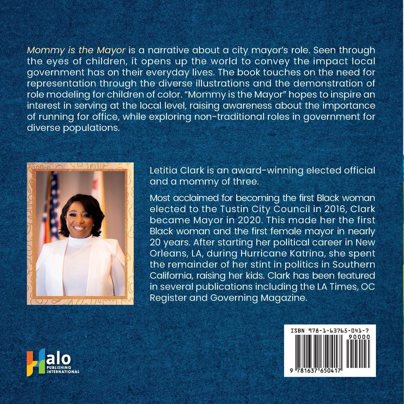 Rückseitencover Mommy is the Mayor