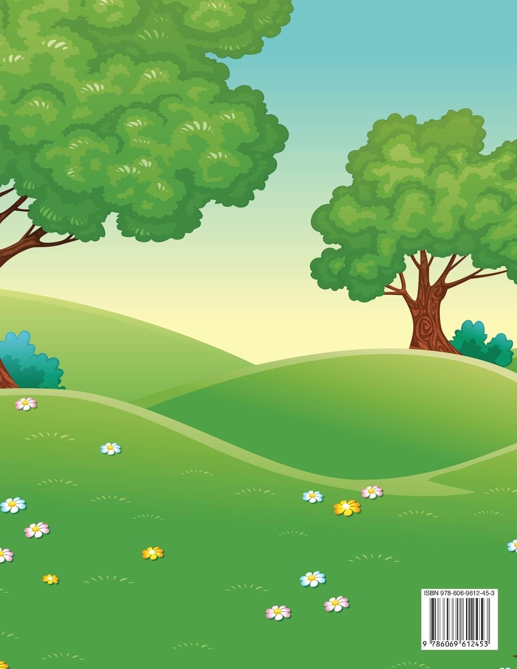 Rückseitencover Princess Coloring Book For Kids