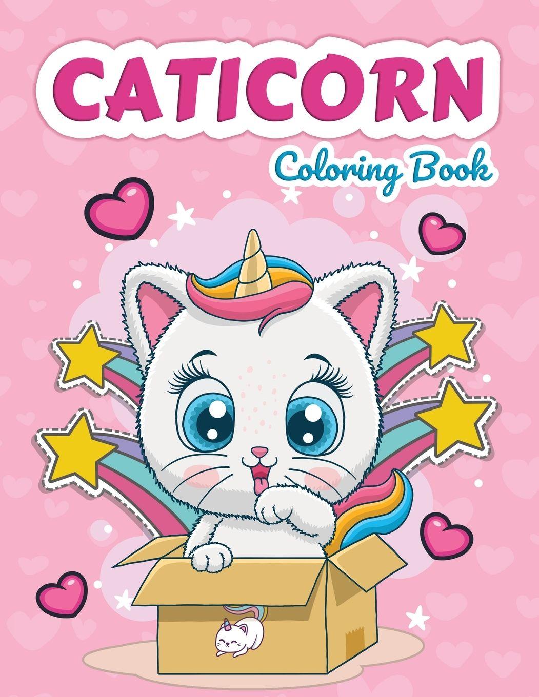 Vorderes Coverbild Caticorn Coloring Book