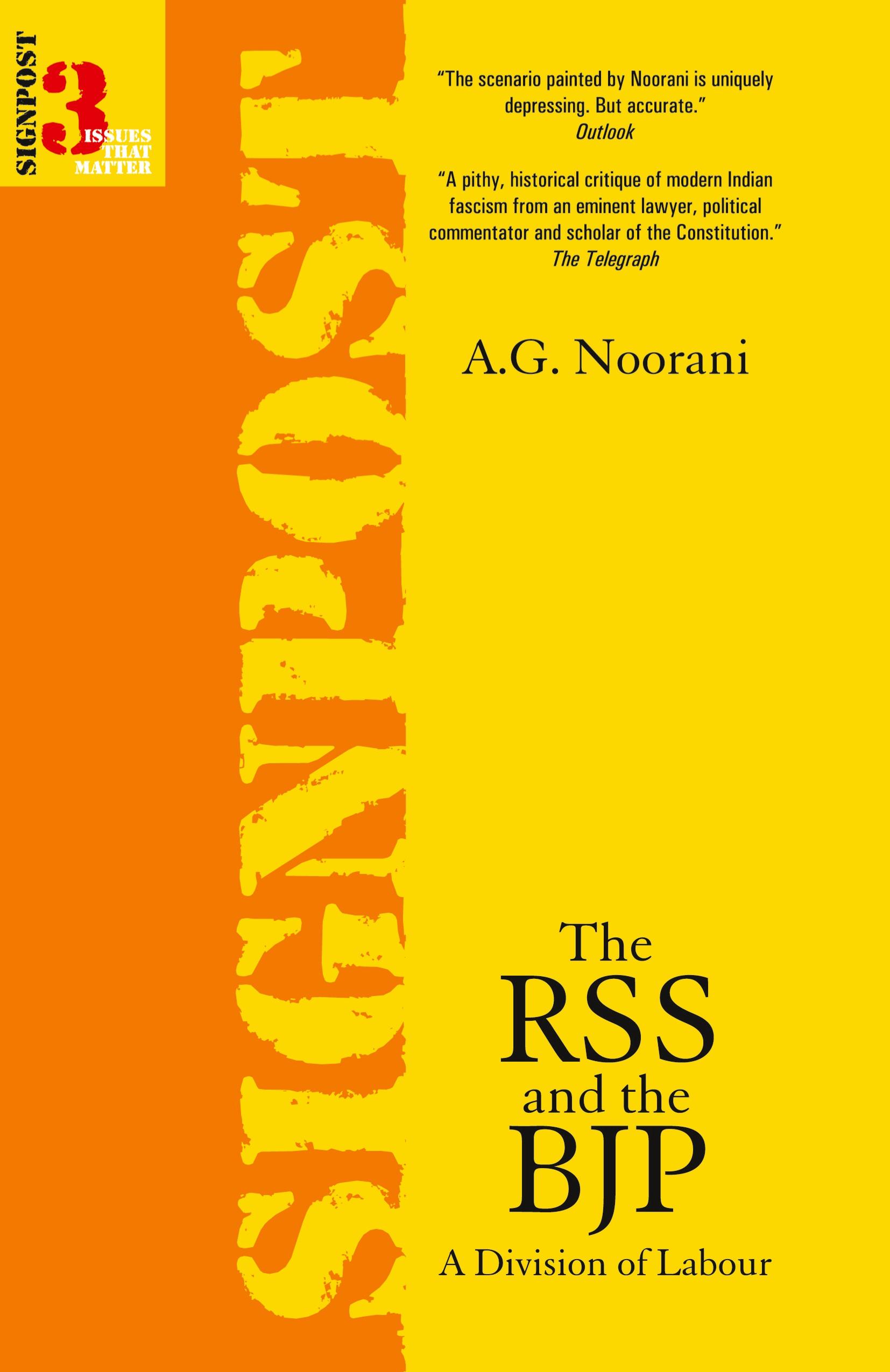 Vorderes Coverbild The RSS and The BJP