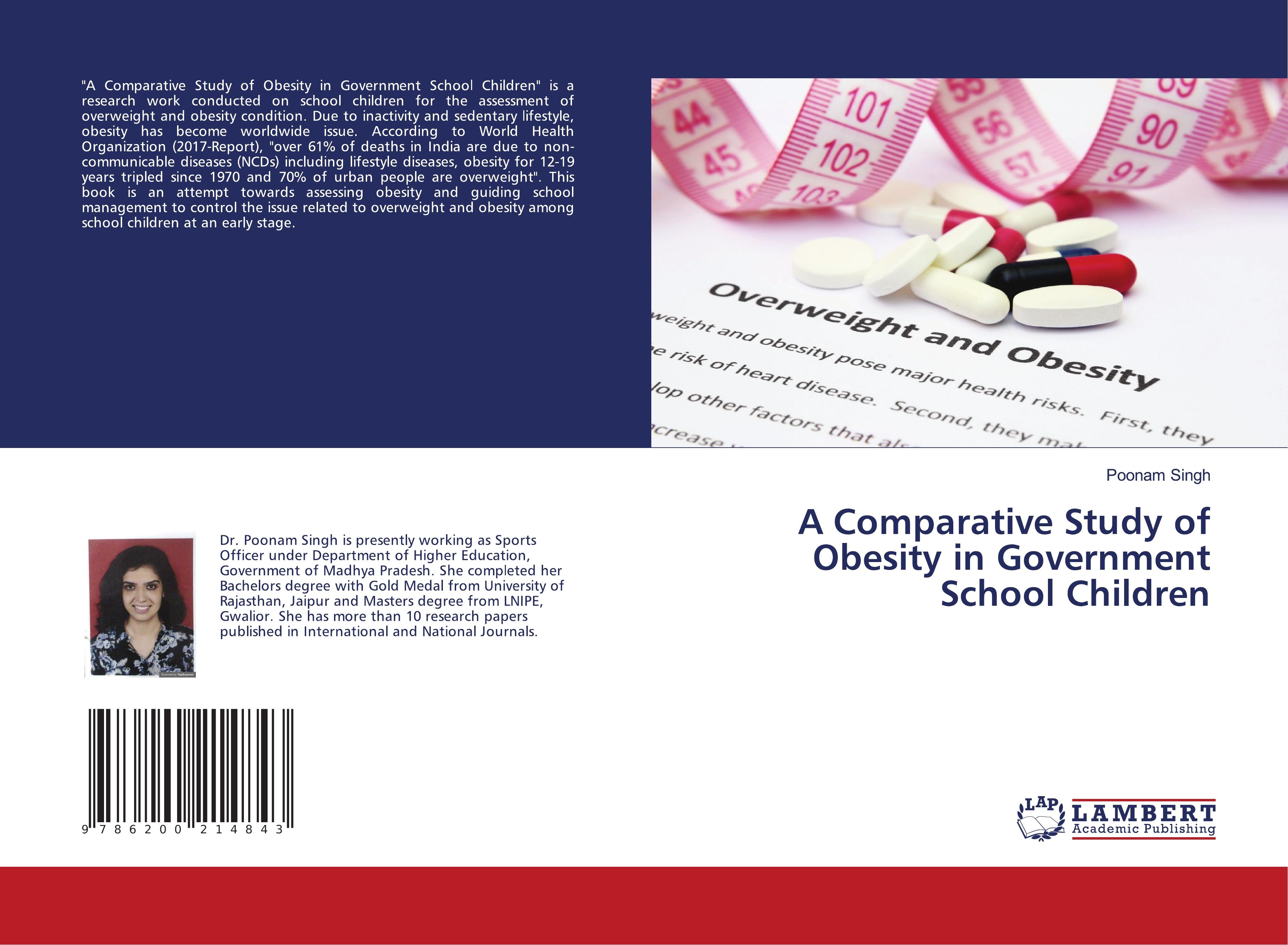 Vorderes Coverbild A Comparative Study of Obesity in Government School Children